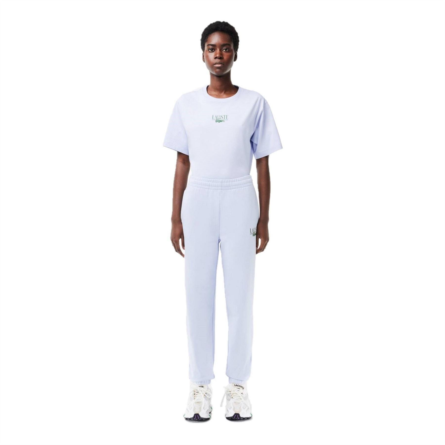 Lacoste XF1710 Solid Patterned Joggers with Logo