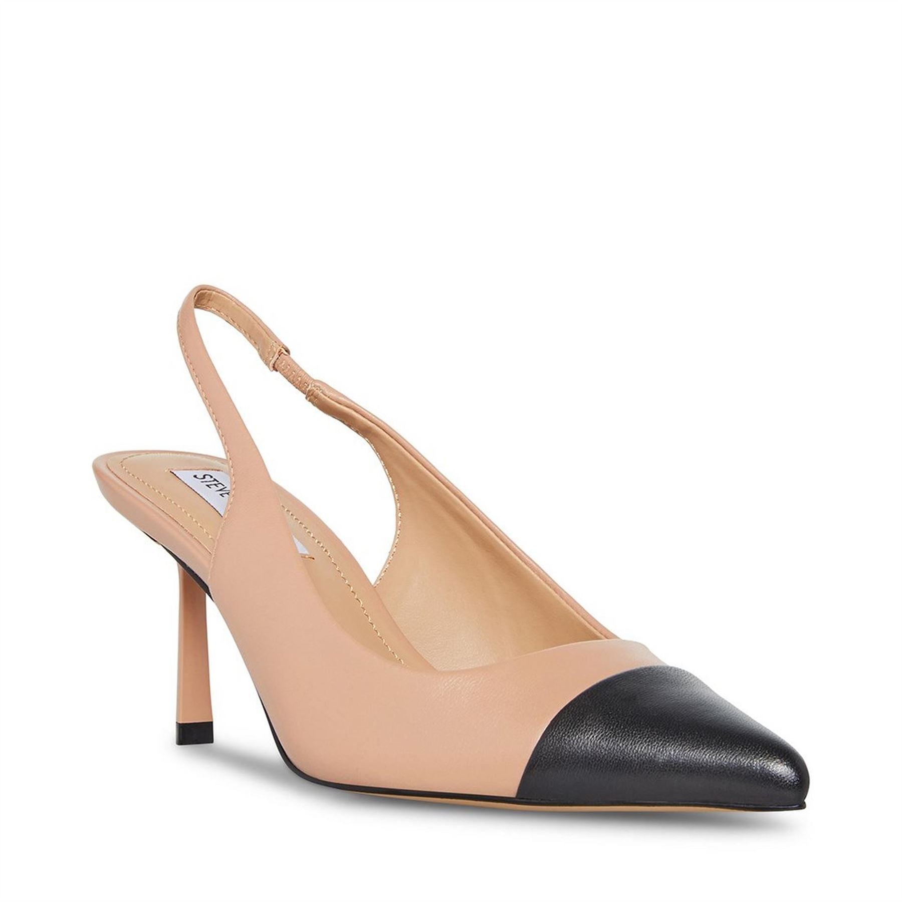 Steve Madden Kling Slingback Block Heel Court Shoes