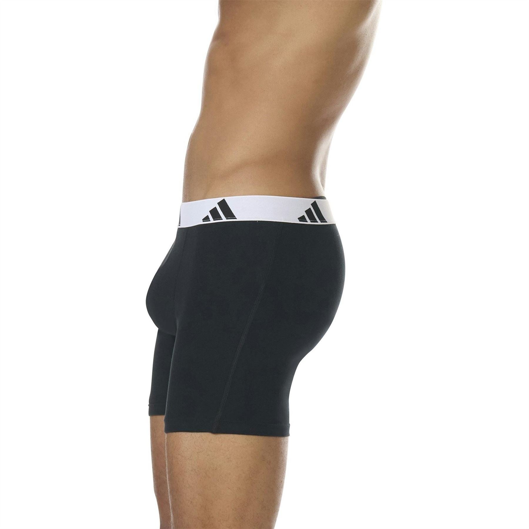 adidas Flex Cotton Boxer Brief (3pk)