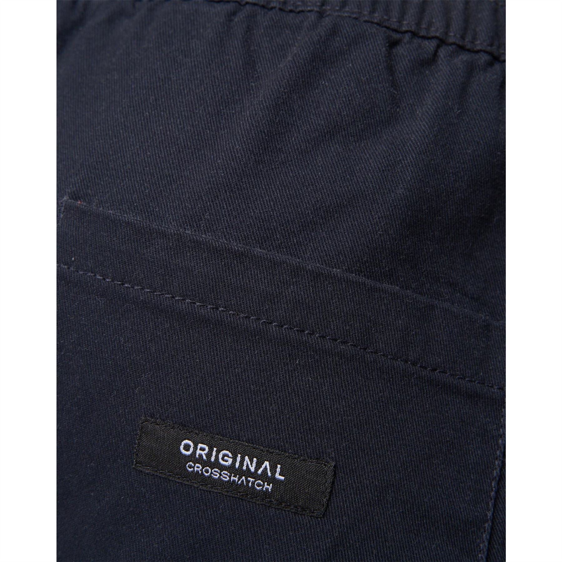 Crosshatch Blansmoore Solid Patterned Straight Trousers