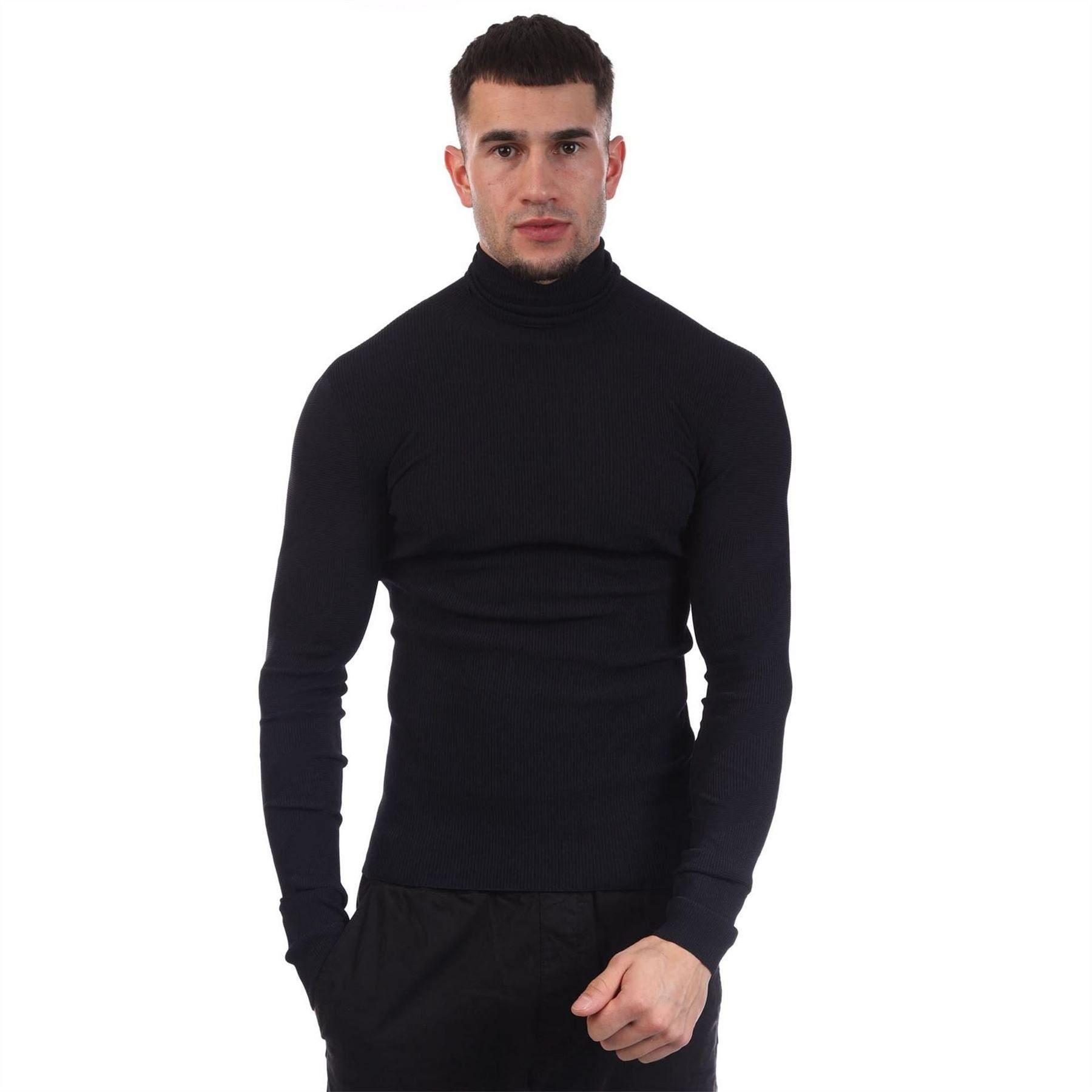 Off White Knit Turtleneck Sweater