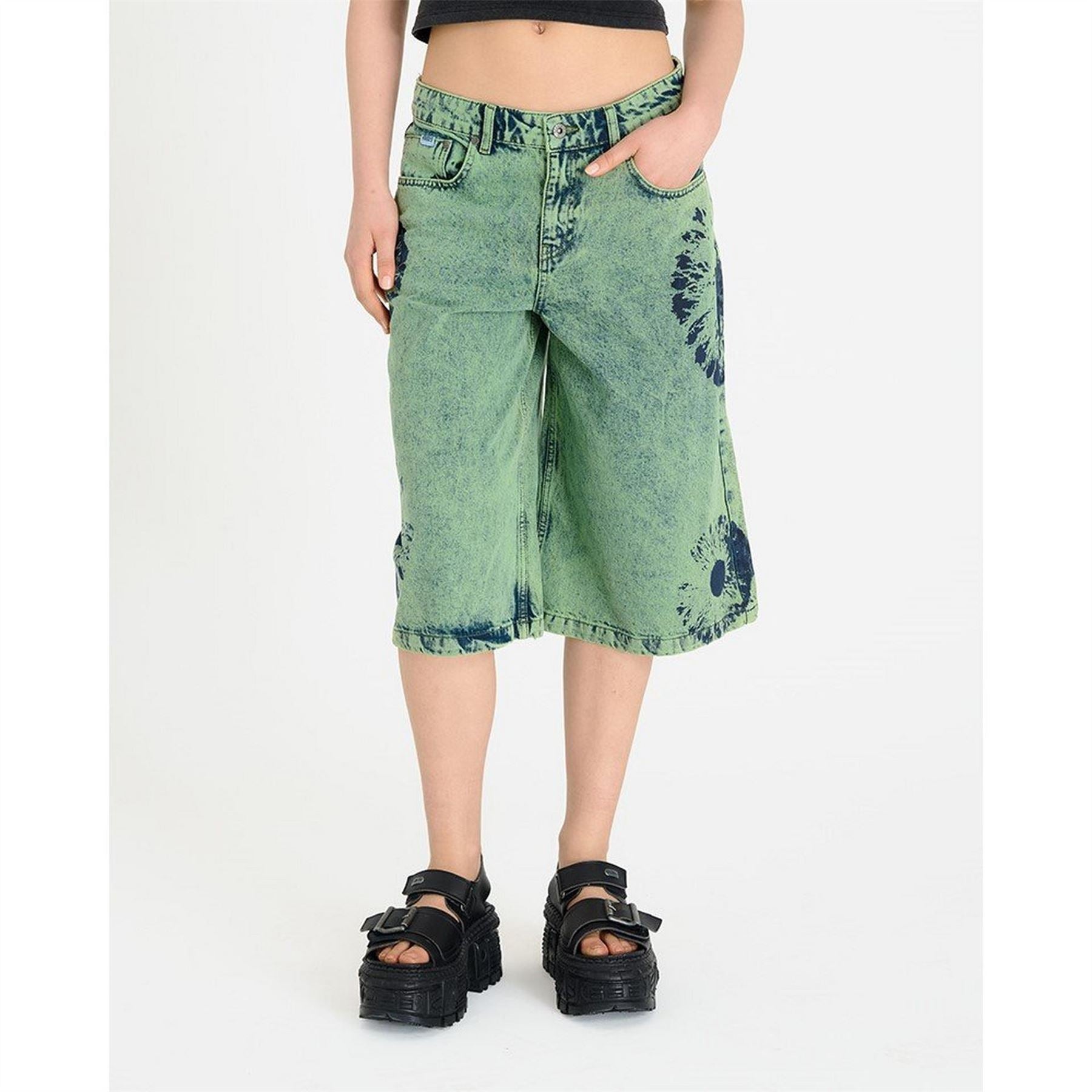The Ragged Priest Oracle Release Denim Shorts