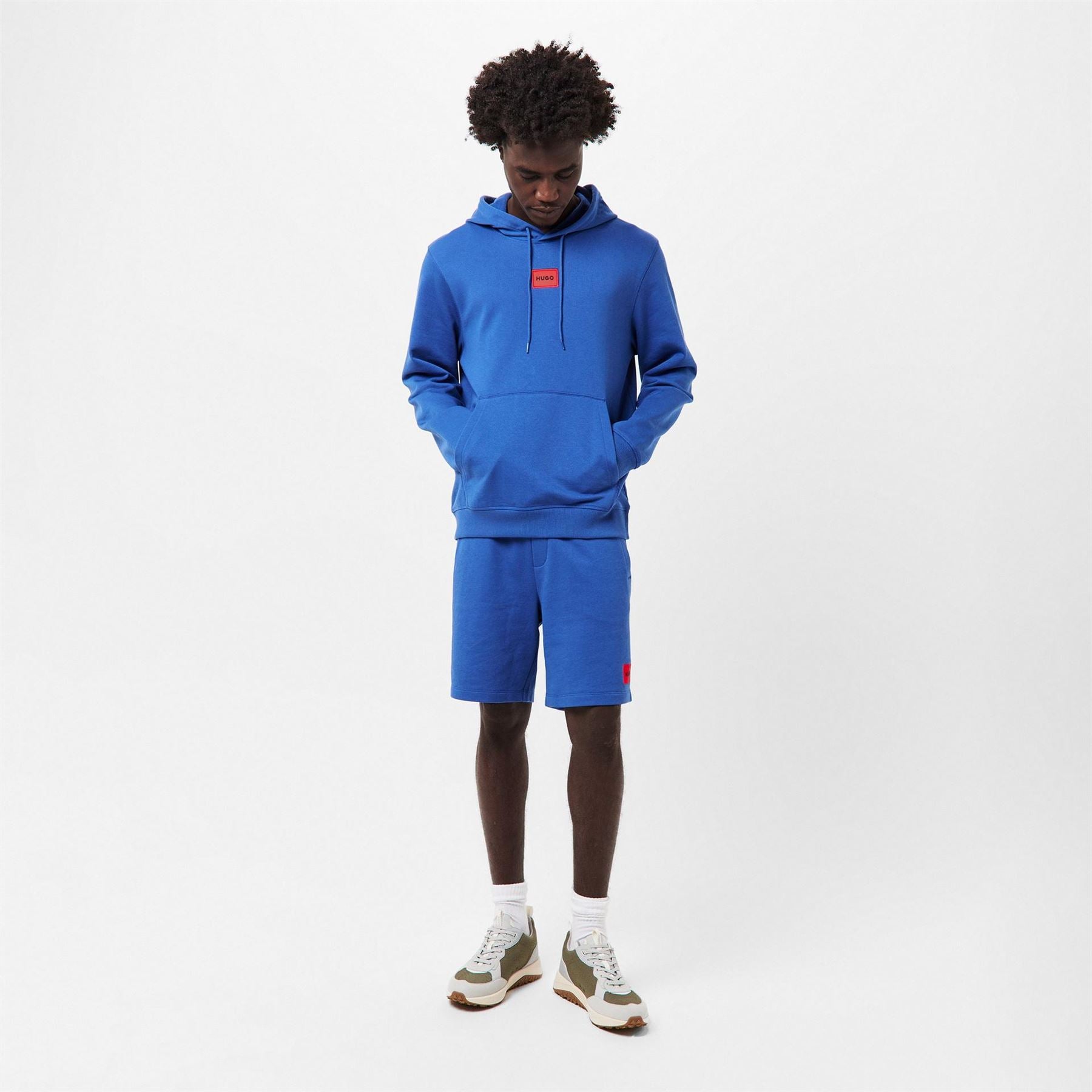 Hugo HUGO Daratschi Drawstring Hoodie   Contemporary Streetwear Design