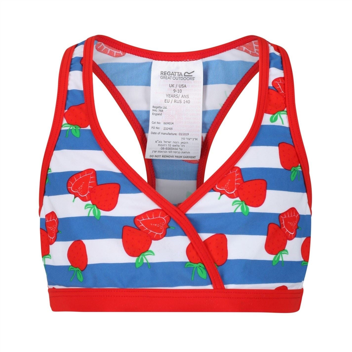 Regatta Hosanna Swim Top One Piece Swimsuit Girls