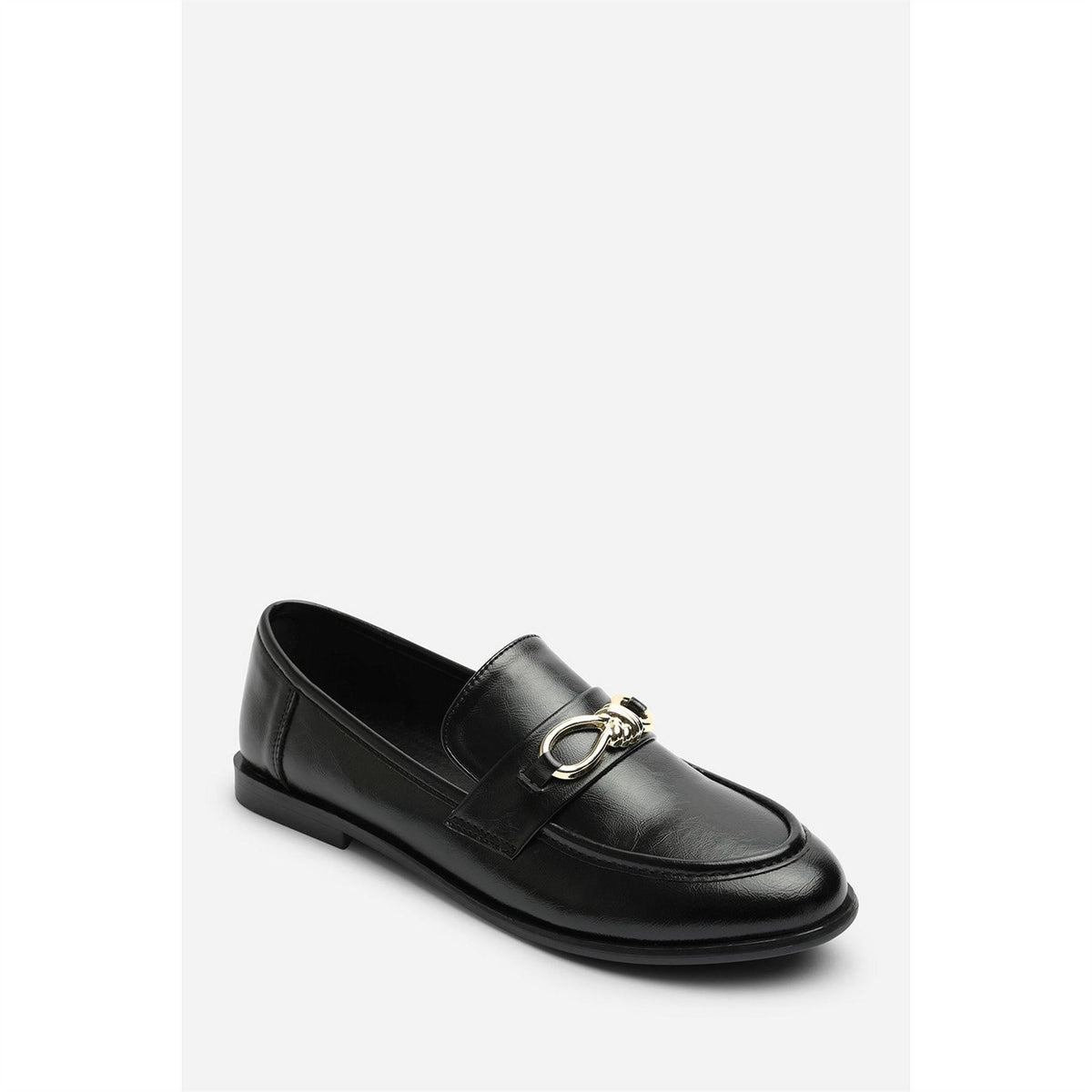 Wheres That From Knot Trim Hardware Detail Flat Loafers