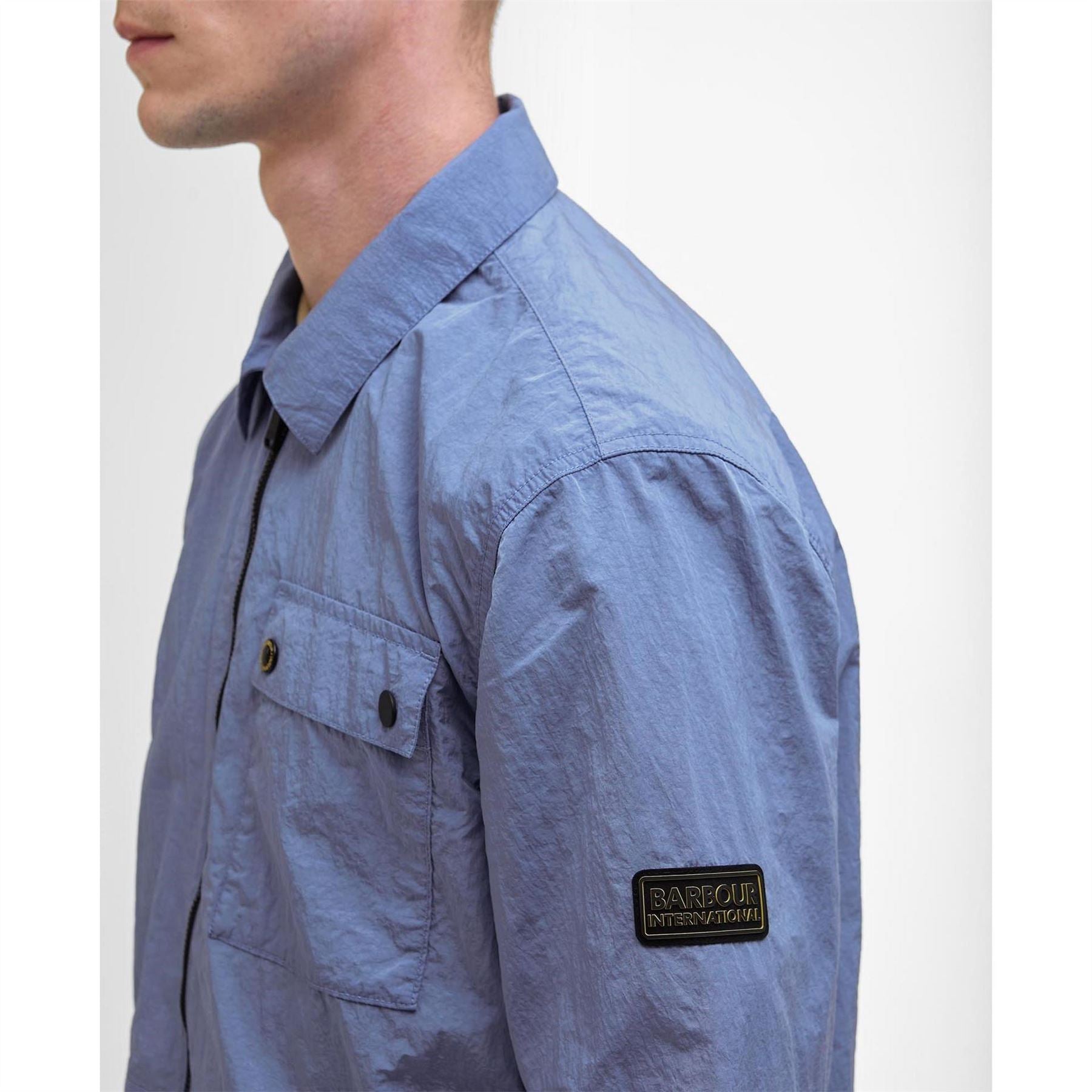 Barbour International Inline Zip Through Overshirt