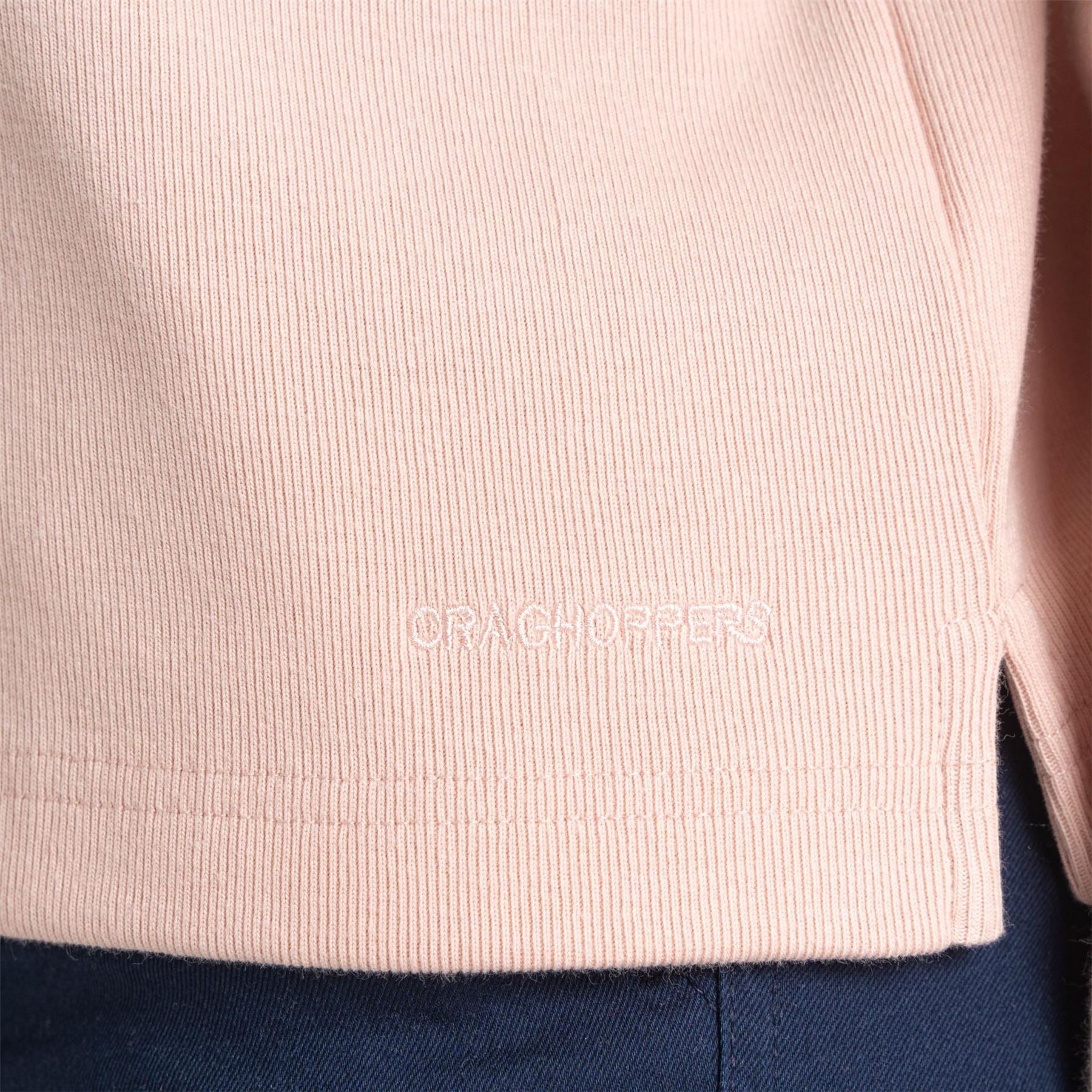 Craghoppers Sinead Boat Neck Long Sleeve Drop Shoulder Jersey Top