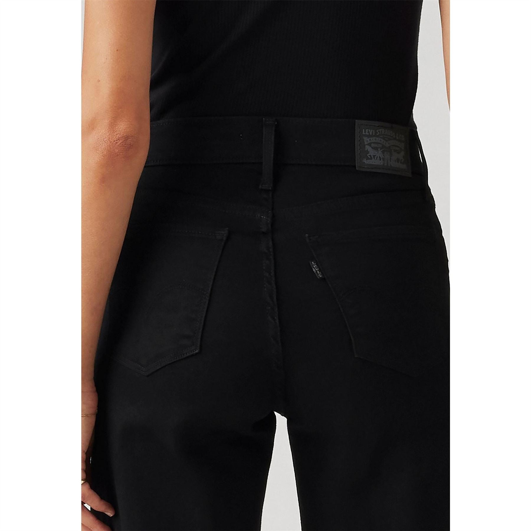 Levis Shaping Wide Leg Soft Blac
