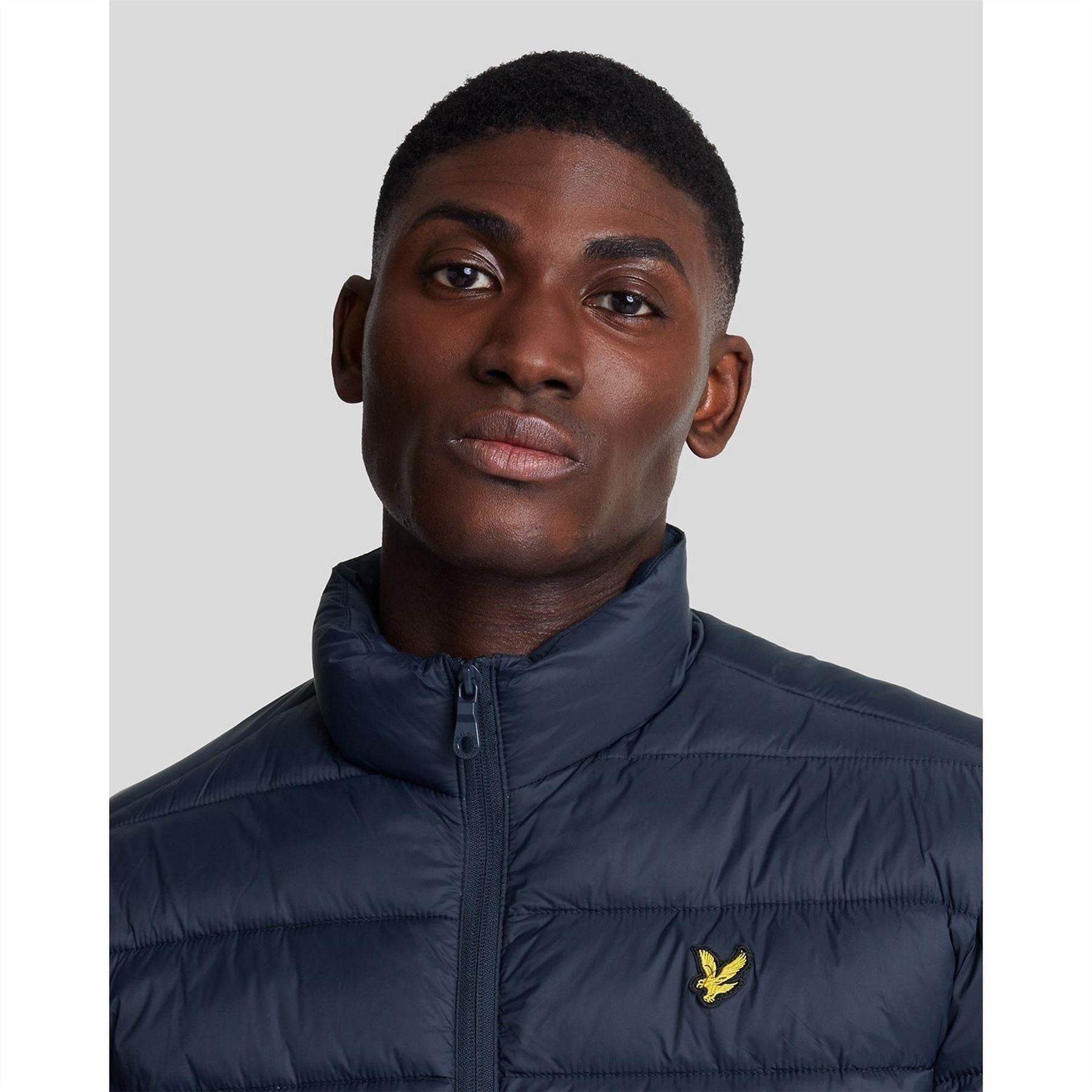 Lyle and Scott Medium Funnel Wadded Puffer Jacket