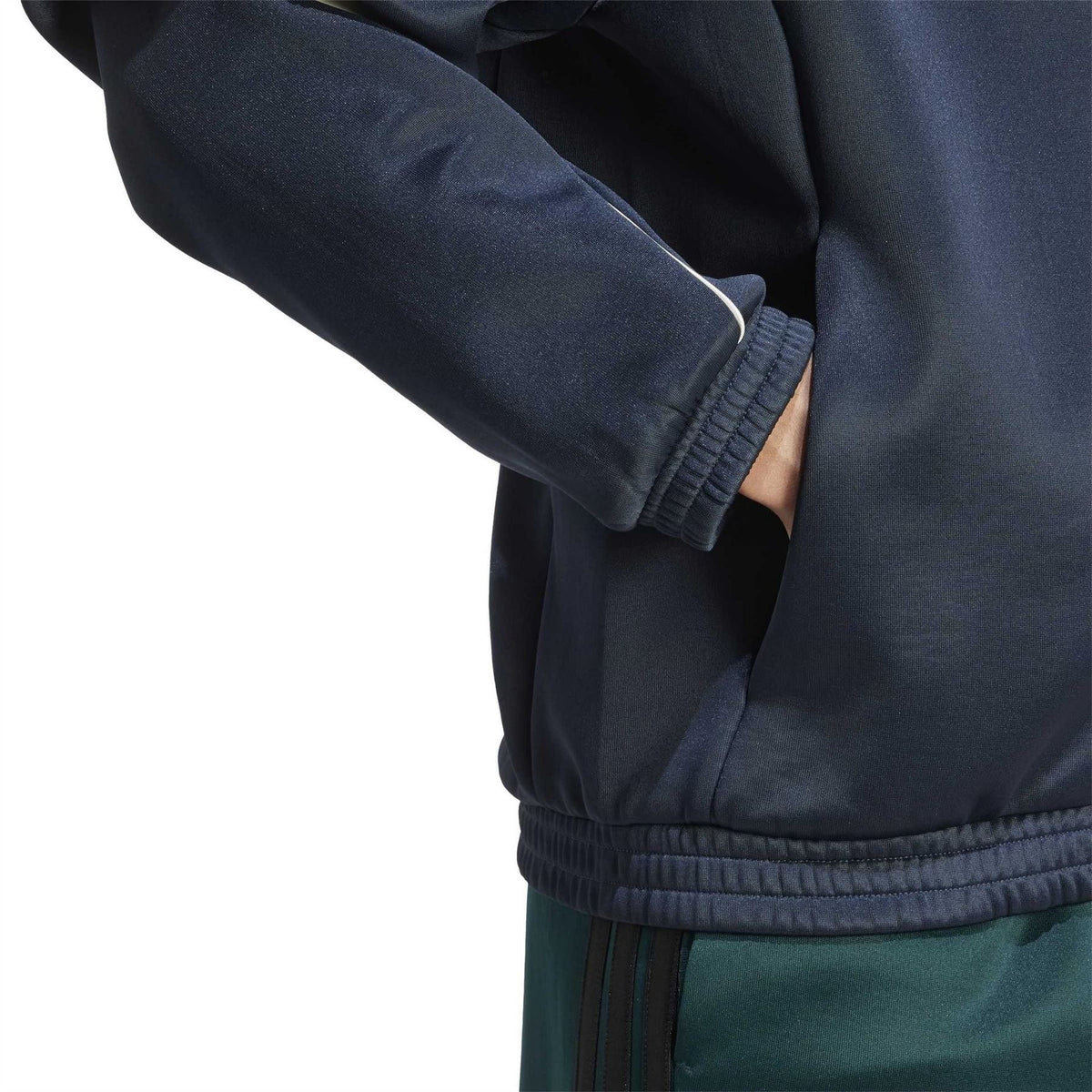 adidas Stadium Cotton Long Sleeve Tracksuit Top