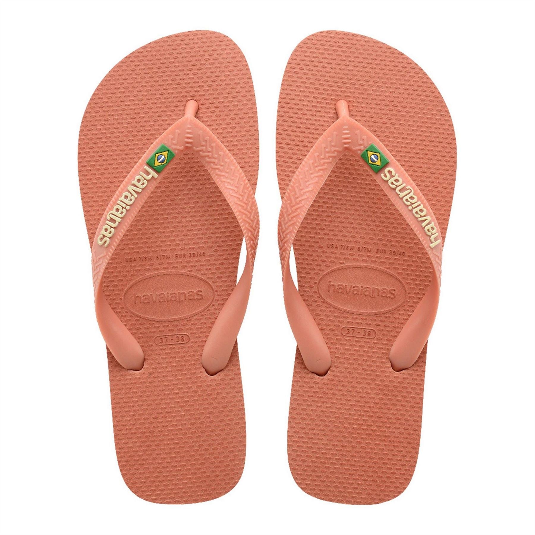 Havaianas Brasil Logo Flip Flops