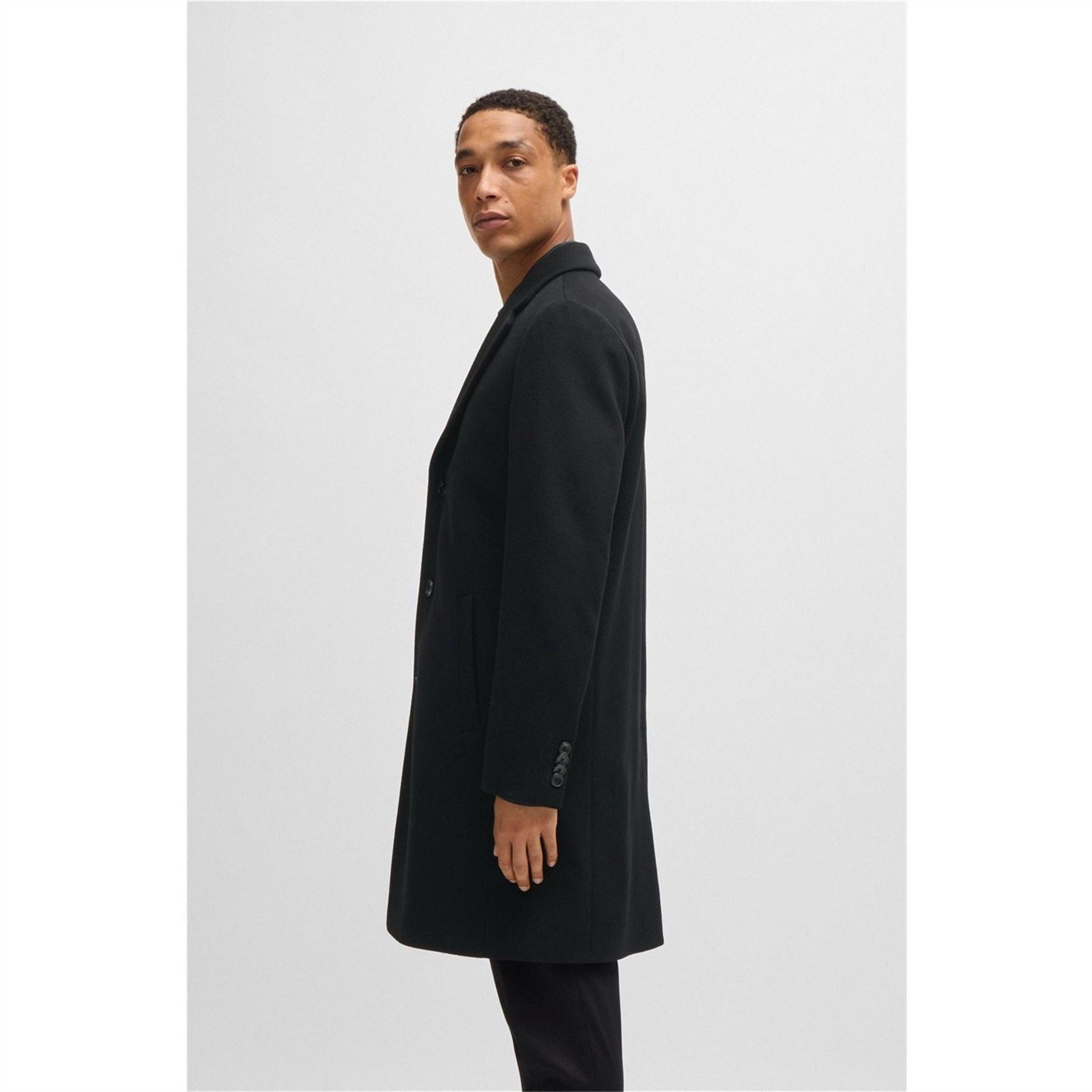 Boss Hyde Regular Fit Coat Jacket