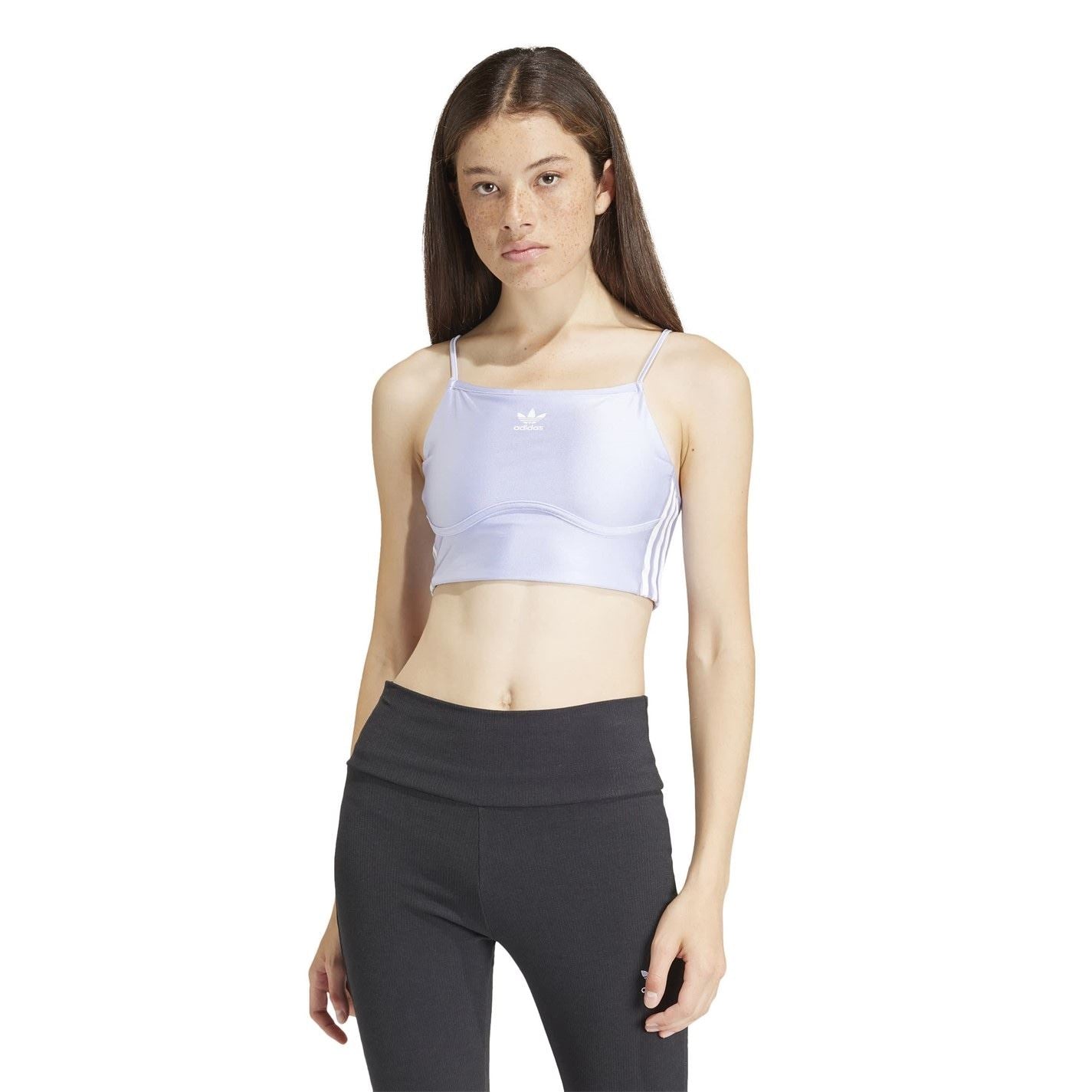 adidas Originals Womens 3 Stripe Bra Top