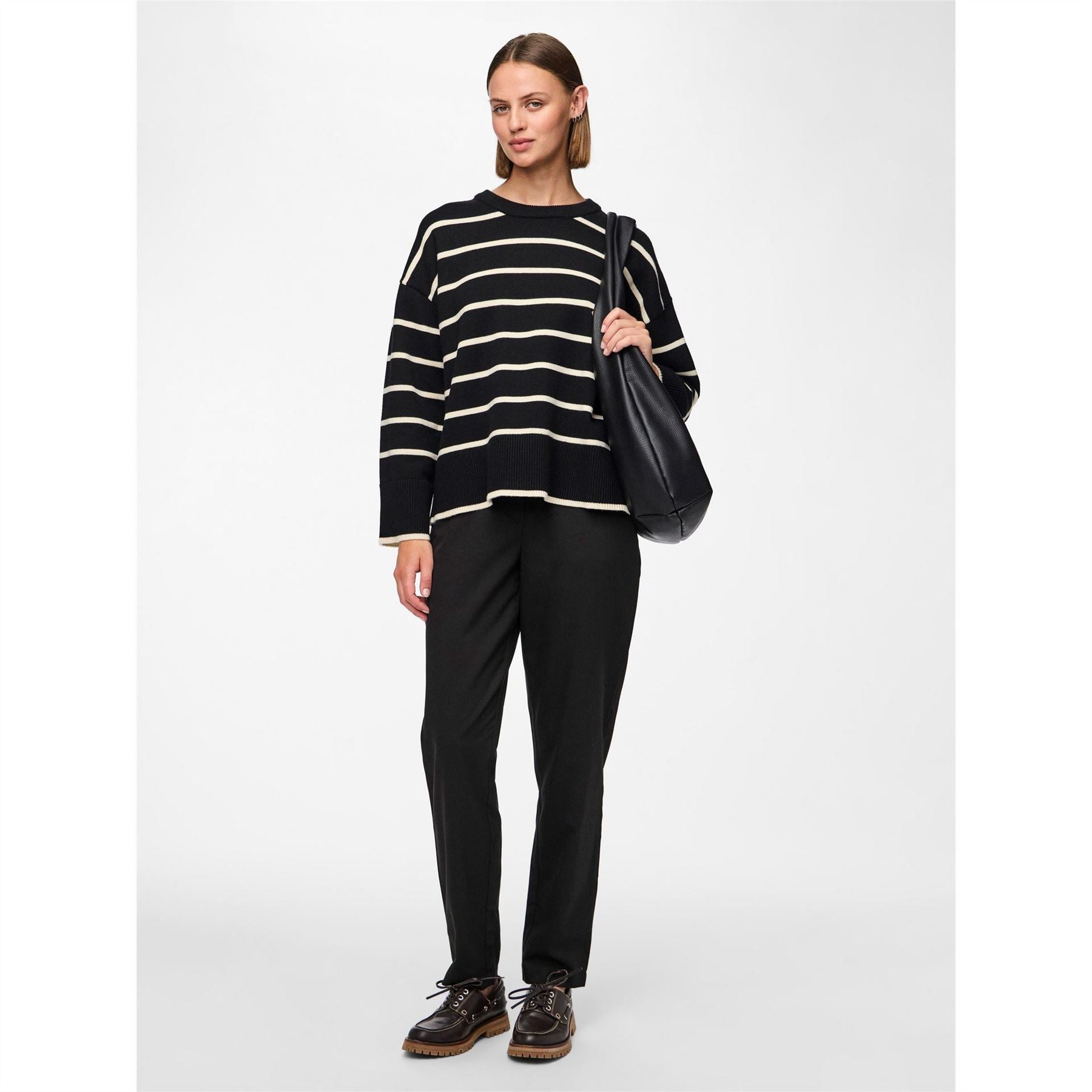 Pieces Relaxed Fit Drop Shoulder Sweatshirt