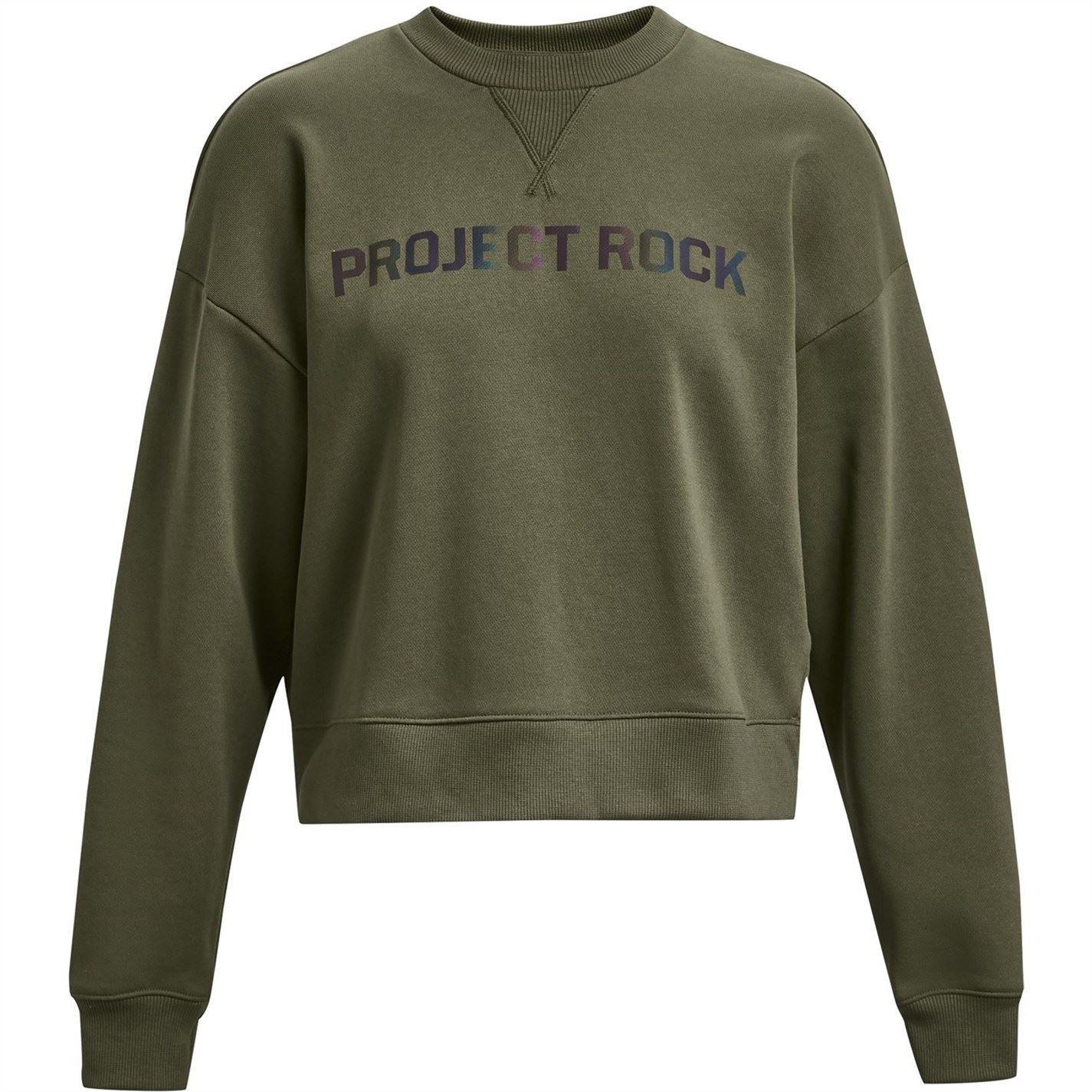 Under Armour Womens Armour Pjt Rck Hw Leg Day Crew Sweatshirt