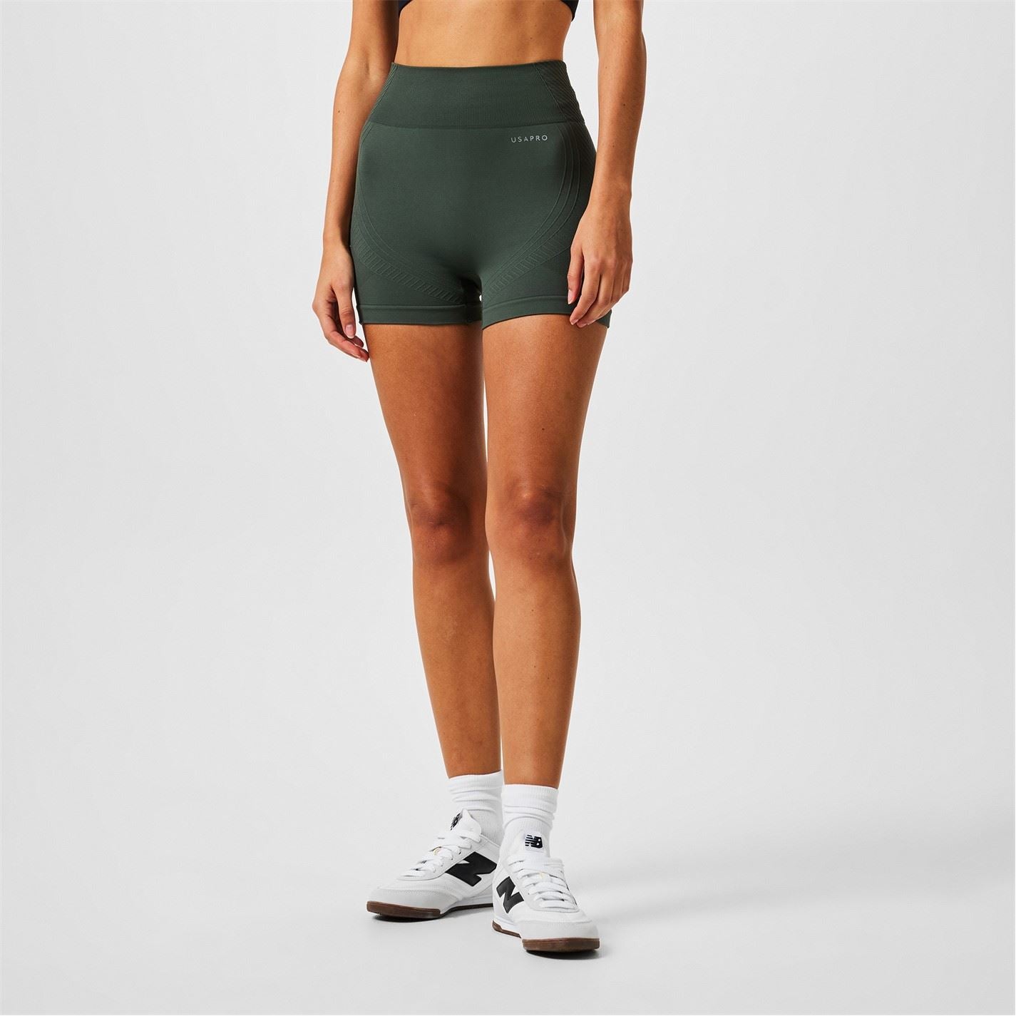USA Pro Womens Seamless 3 Inch Shorts
