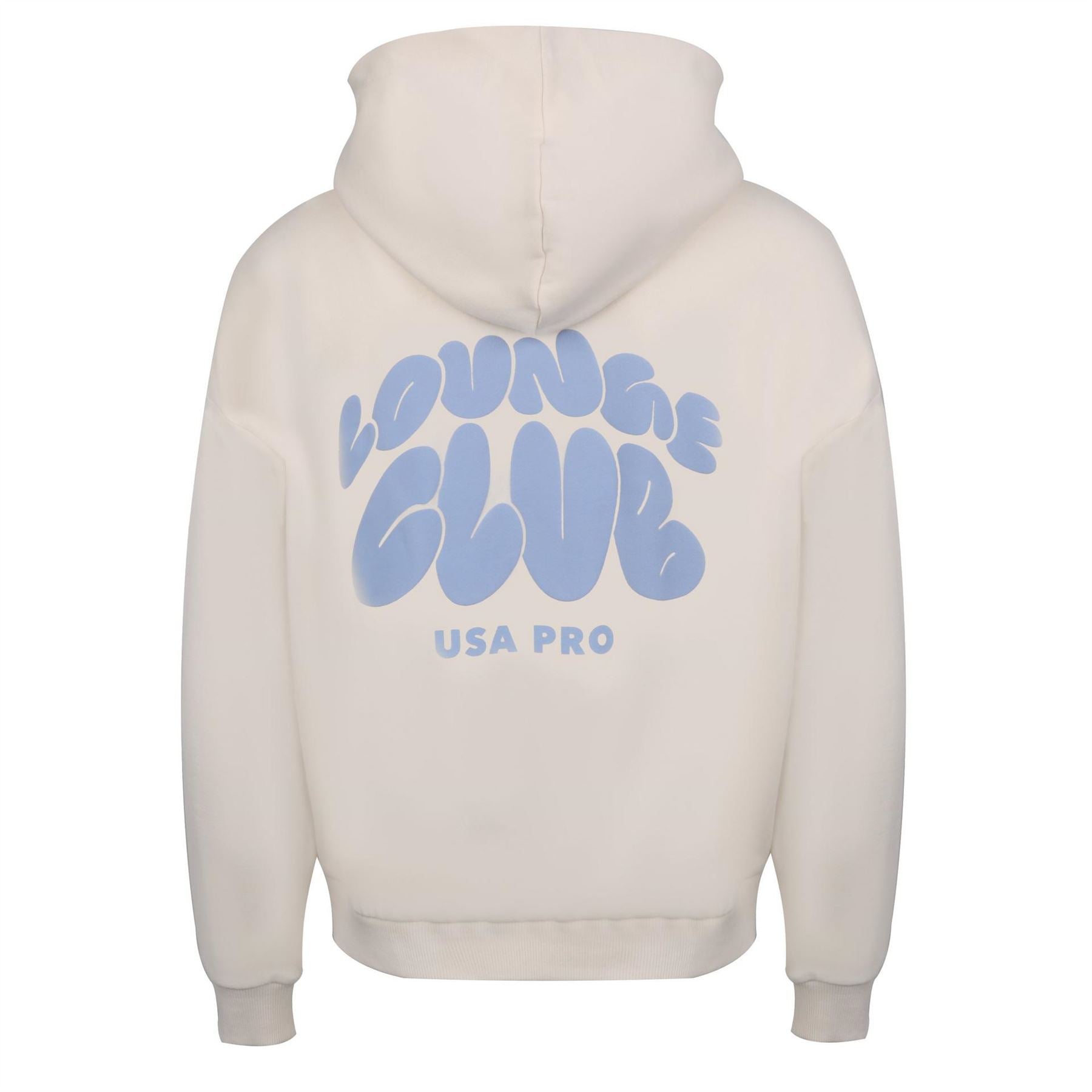 USA Pro Bubble Hooded Neck Long Sleeve Sweatshirt