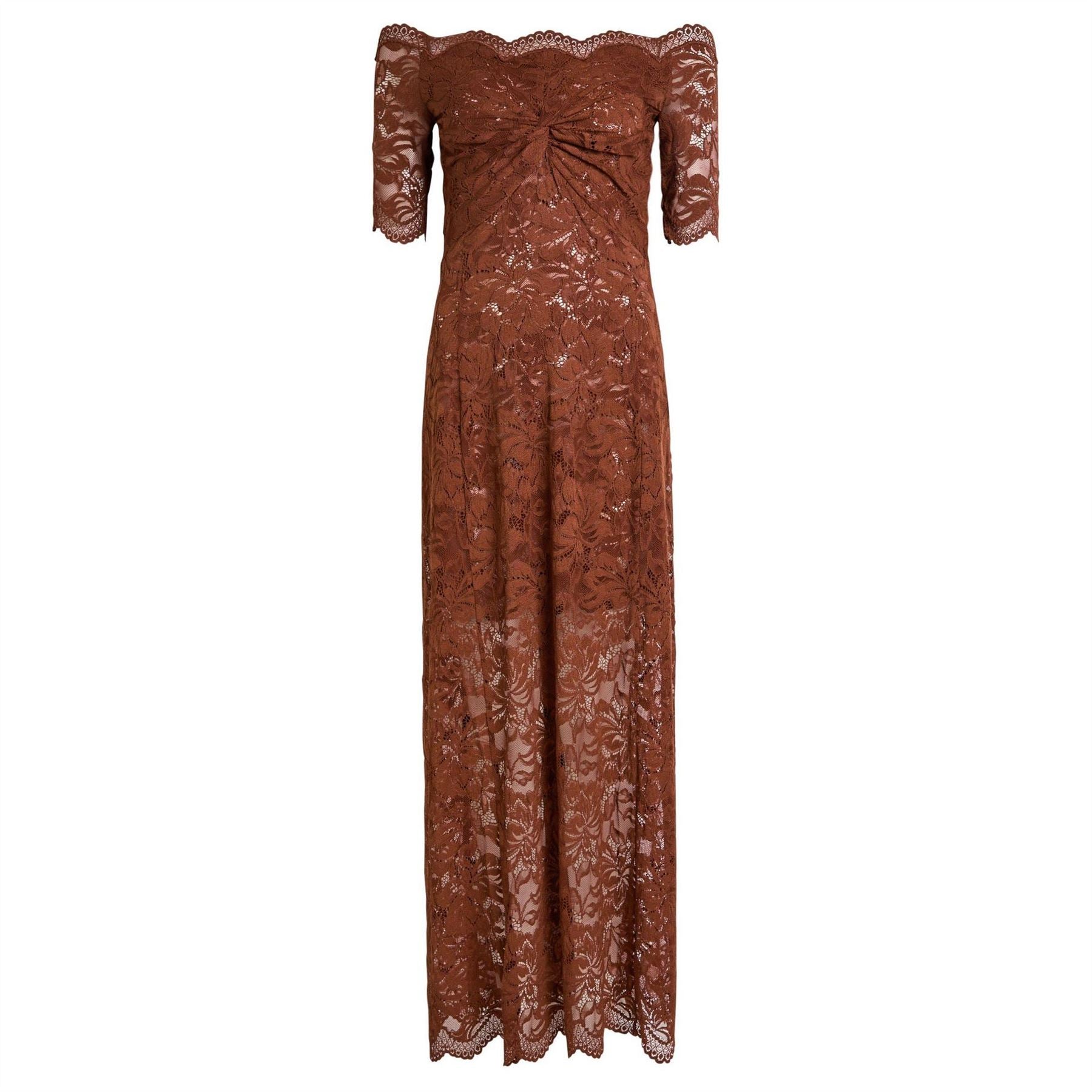 Rabanne Shoulder Lace Dress