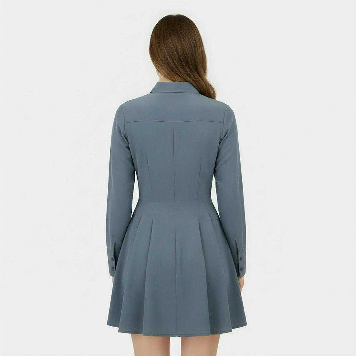 Jack Wills Collared Neck Mini A-Line Dress
