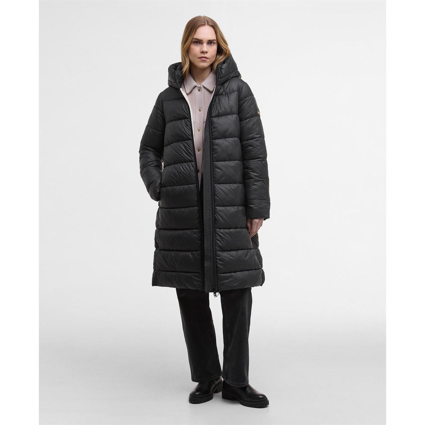 Barbour International Longline Puffer Jacket
