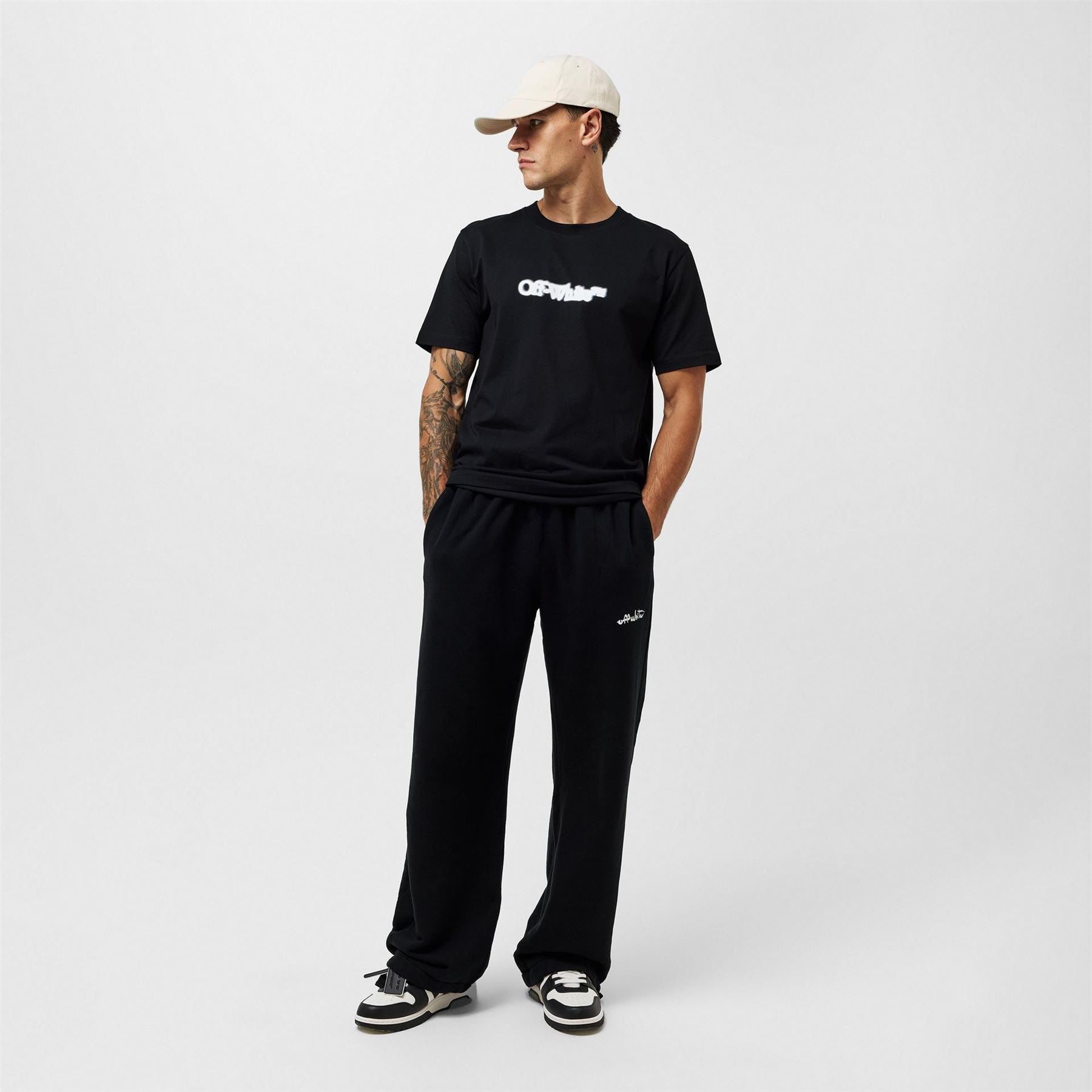 Off White Spray Arrow Regular Fit T-Shirt