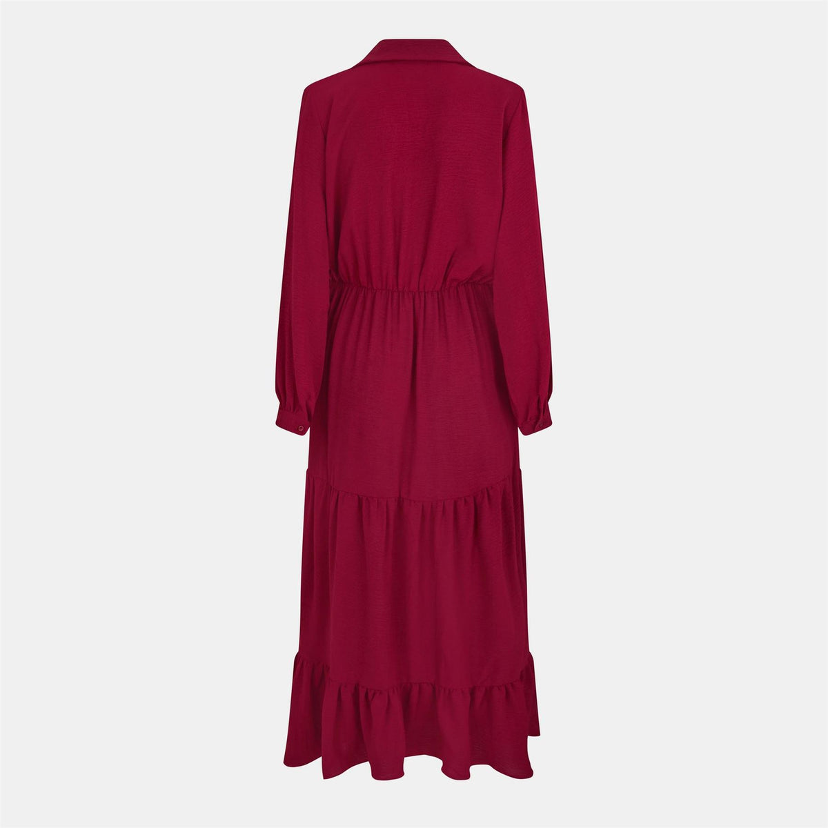 AX Paris Long Sleeve Wrap Top Smock Midi Dress