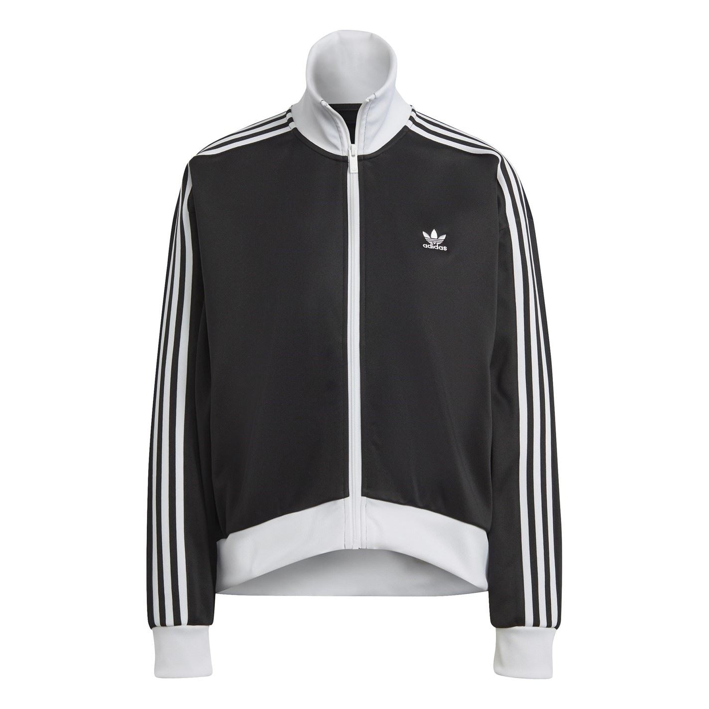 adidas Originals Track High Neck Ribbed Cuff Jacket