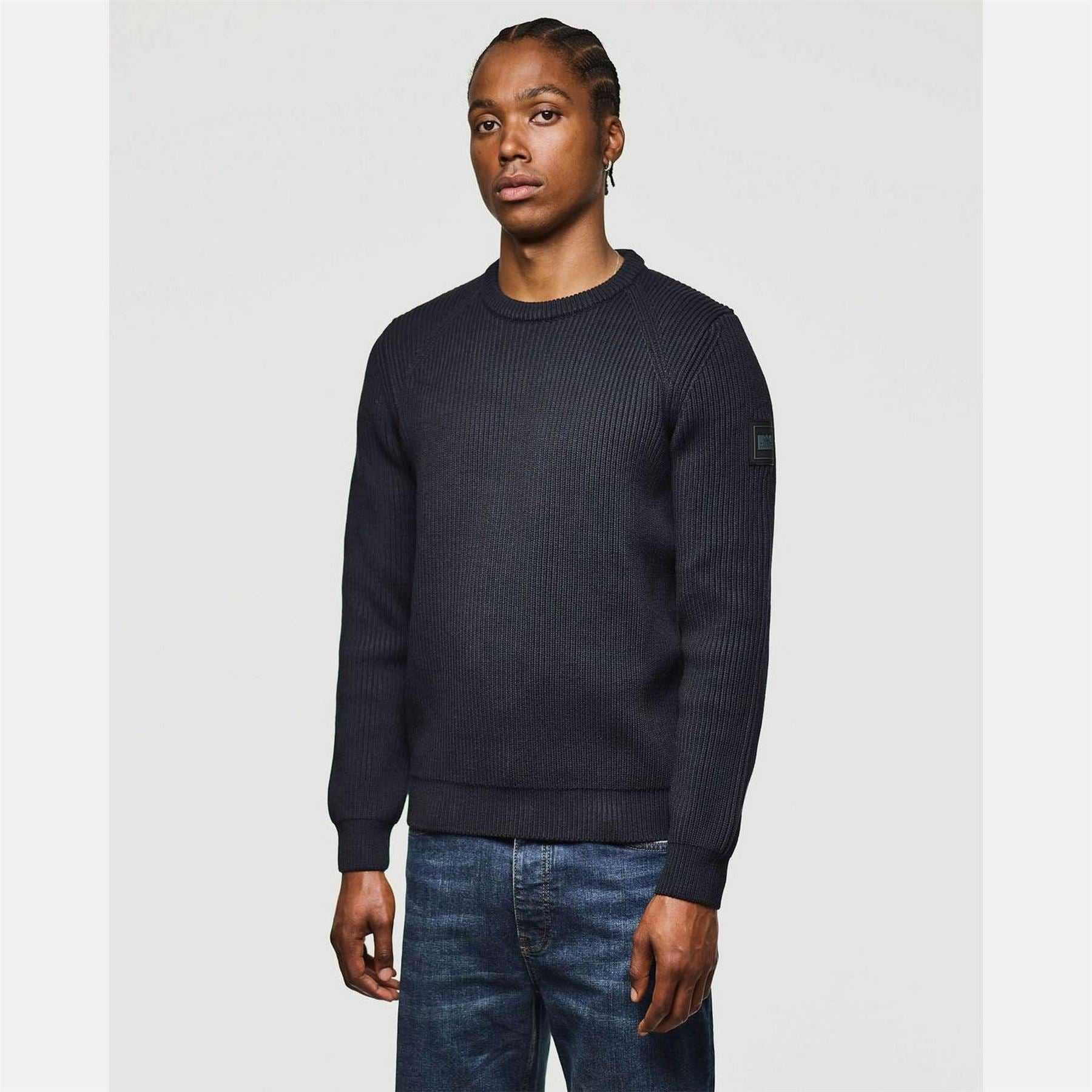 Weekend Offender Morello Rib Crew Knit Sweater