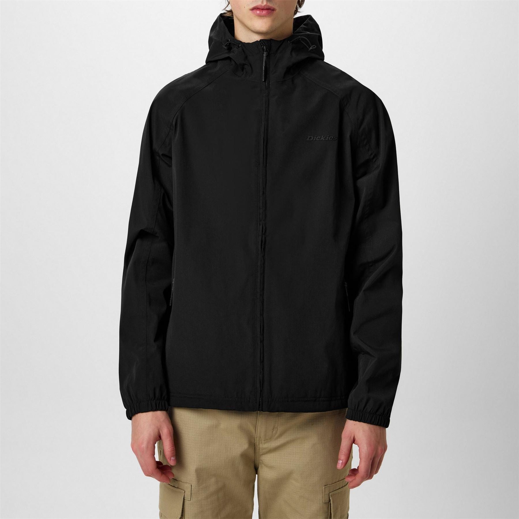 Dickies Ronan Water Resistant Hooded Long Sleeve Rain Anorak