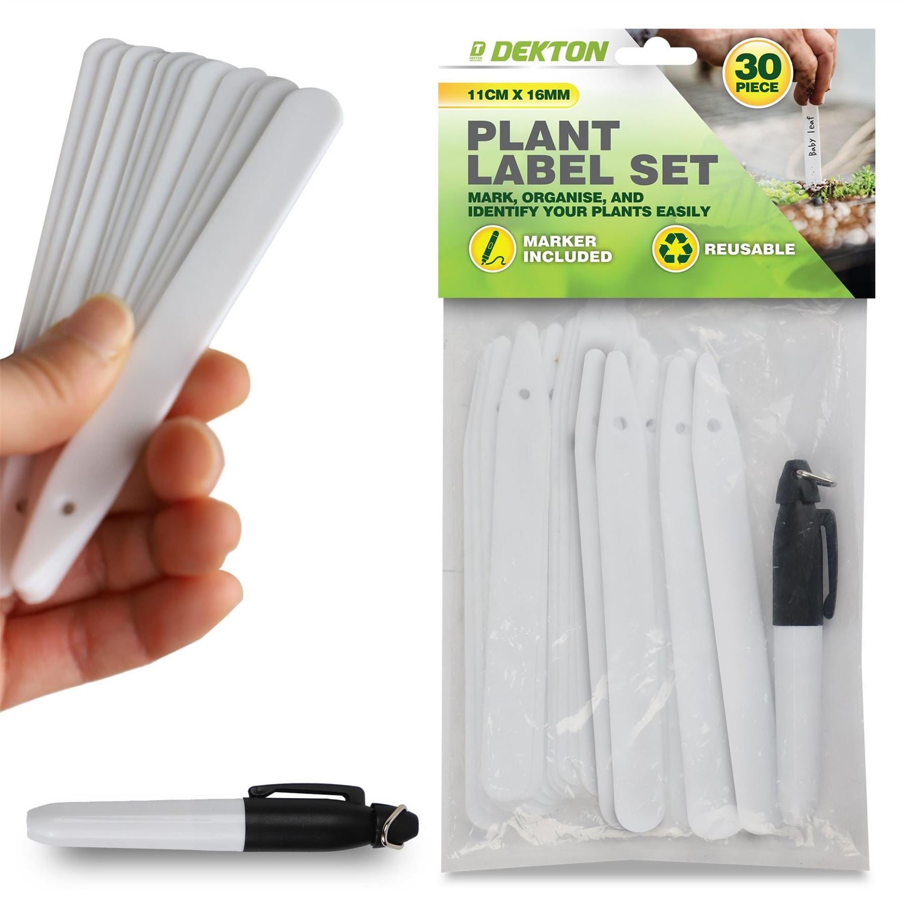 Dekton 30pc Plant Label Set