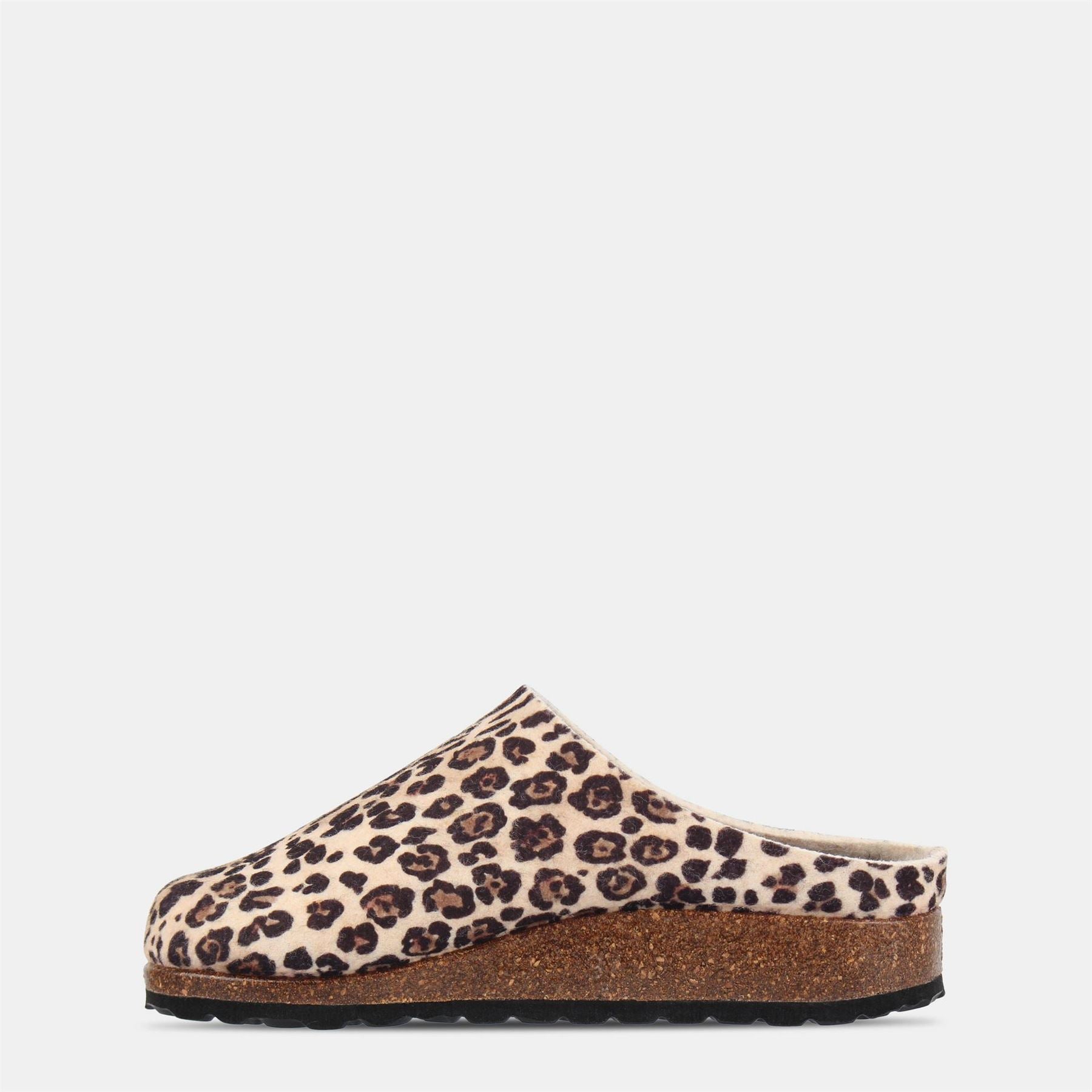 Biba Leopard Patterned Flat Heel Mules
