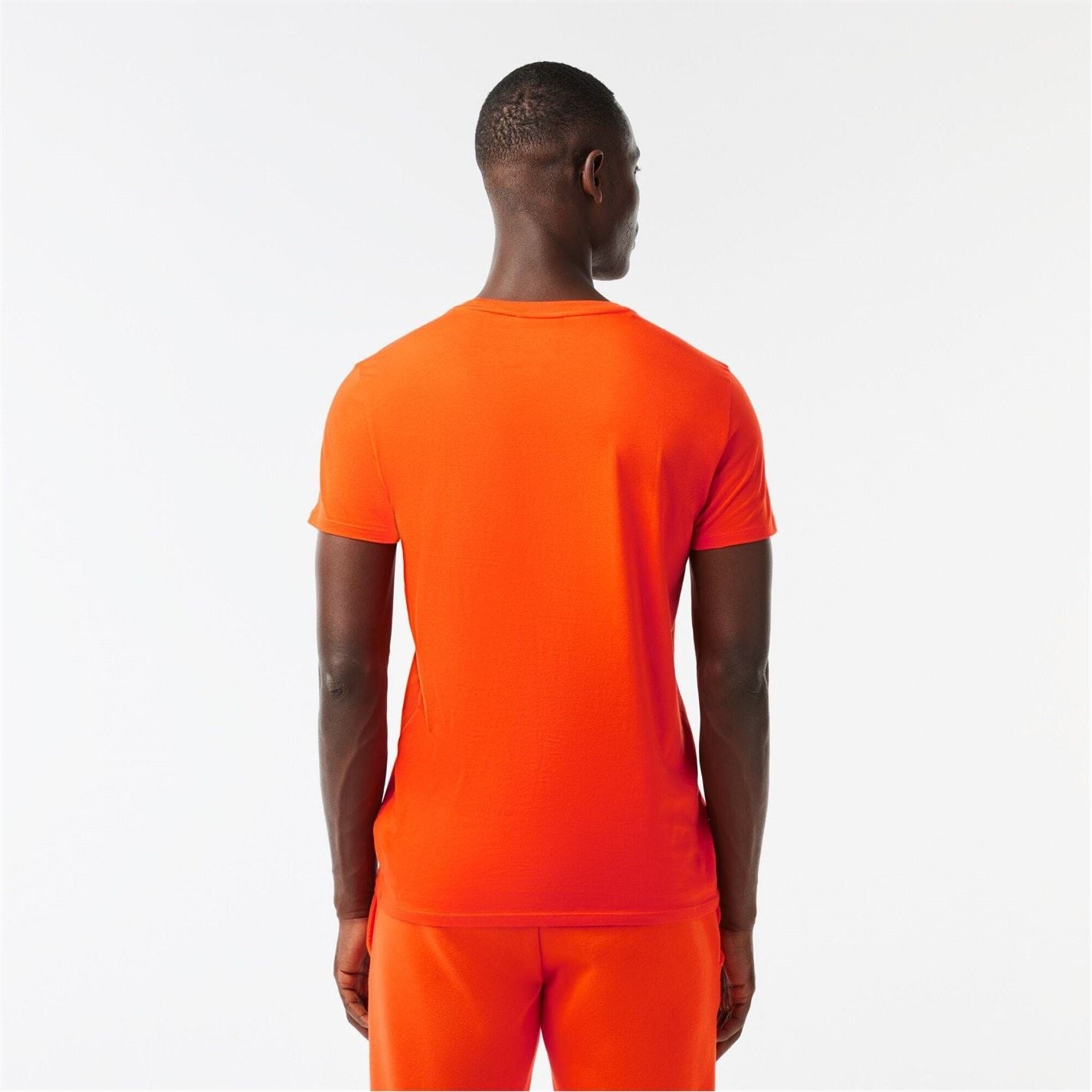 Lacoste Crocodile Logo Crew Neck Short Sleeve Jersey T-Shirt