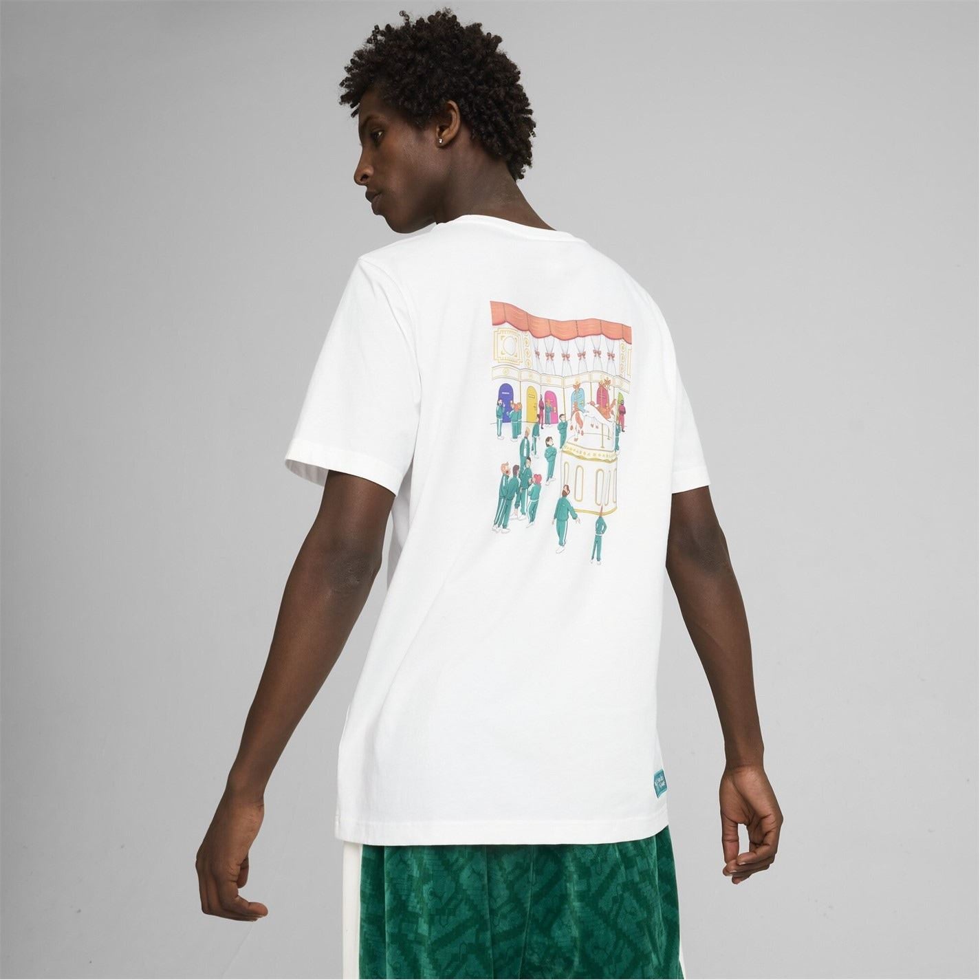 Puma Squid Game Graphic Regular Fit T-Shirt