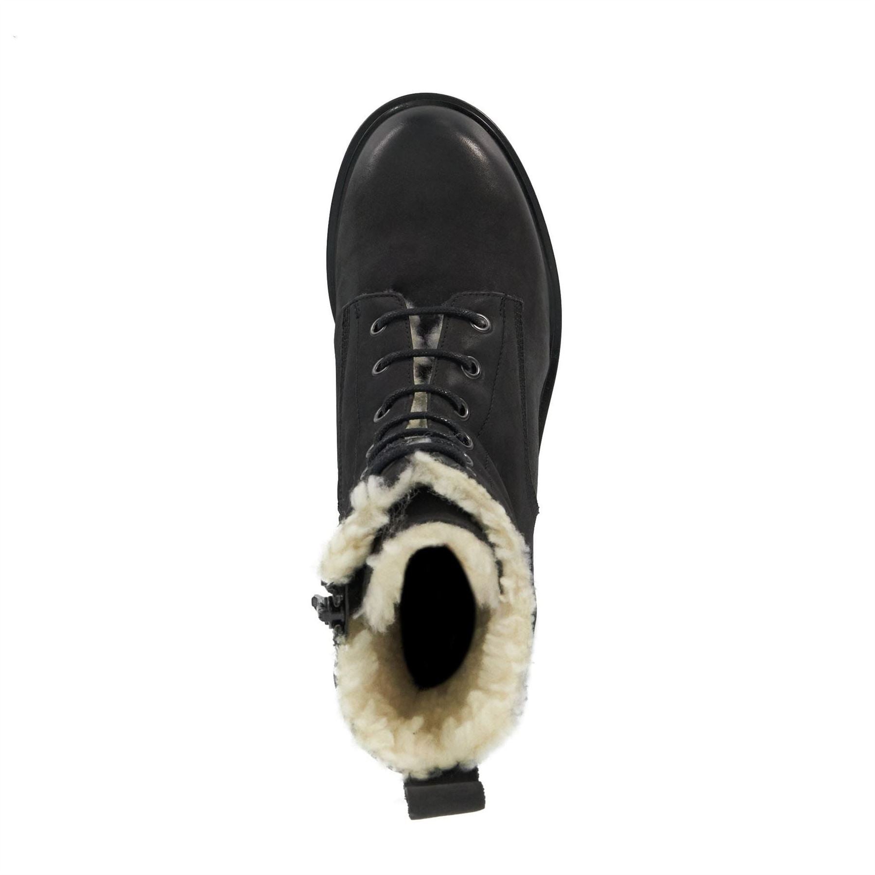 Dune London Chunky Faux Fur Lined Boots