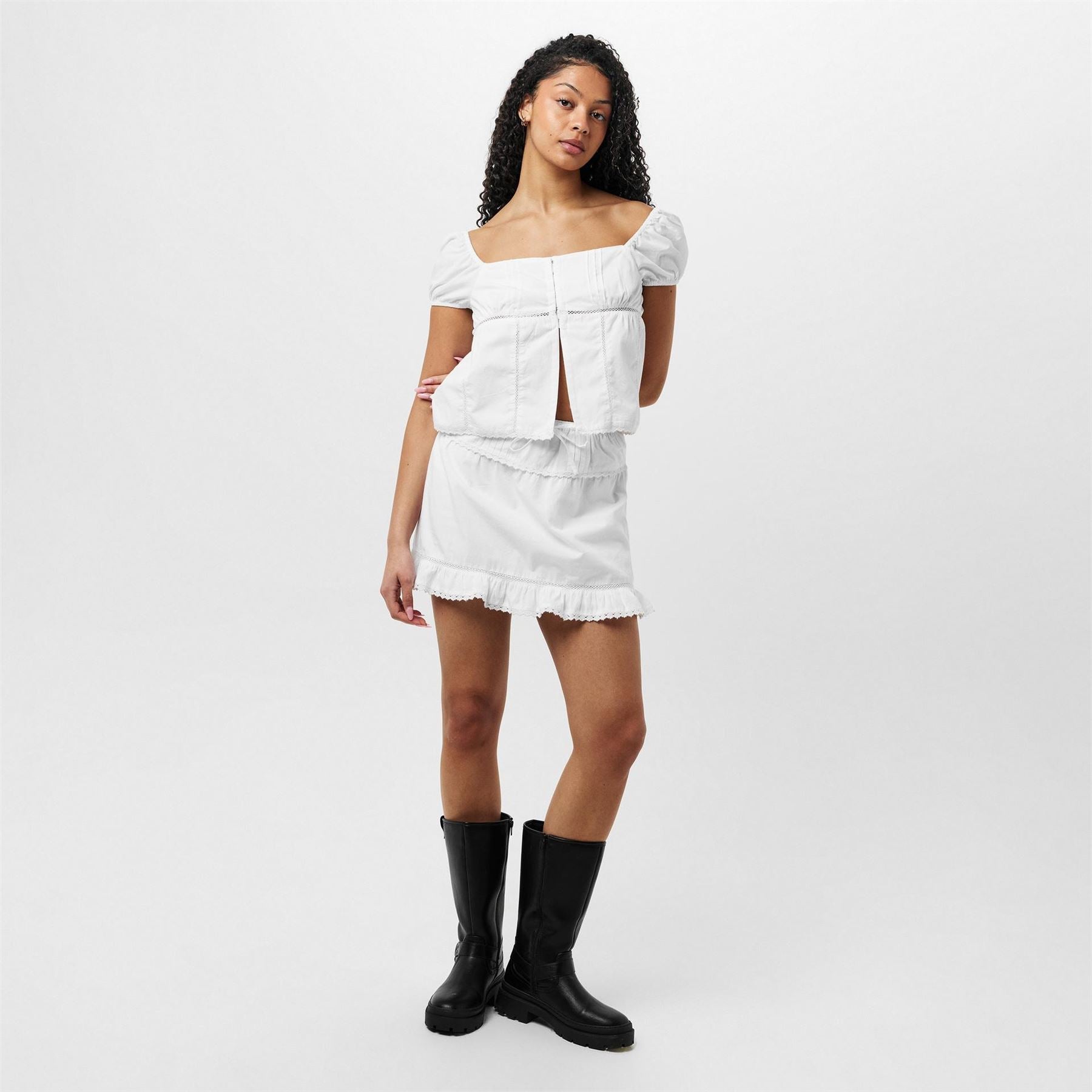 Jack Wills Tie Front Top
