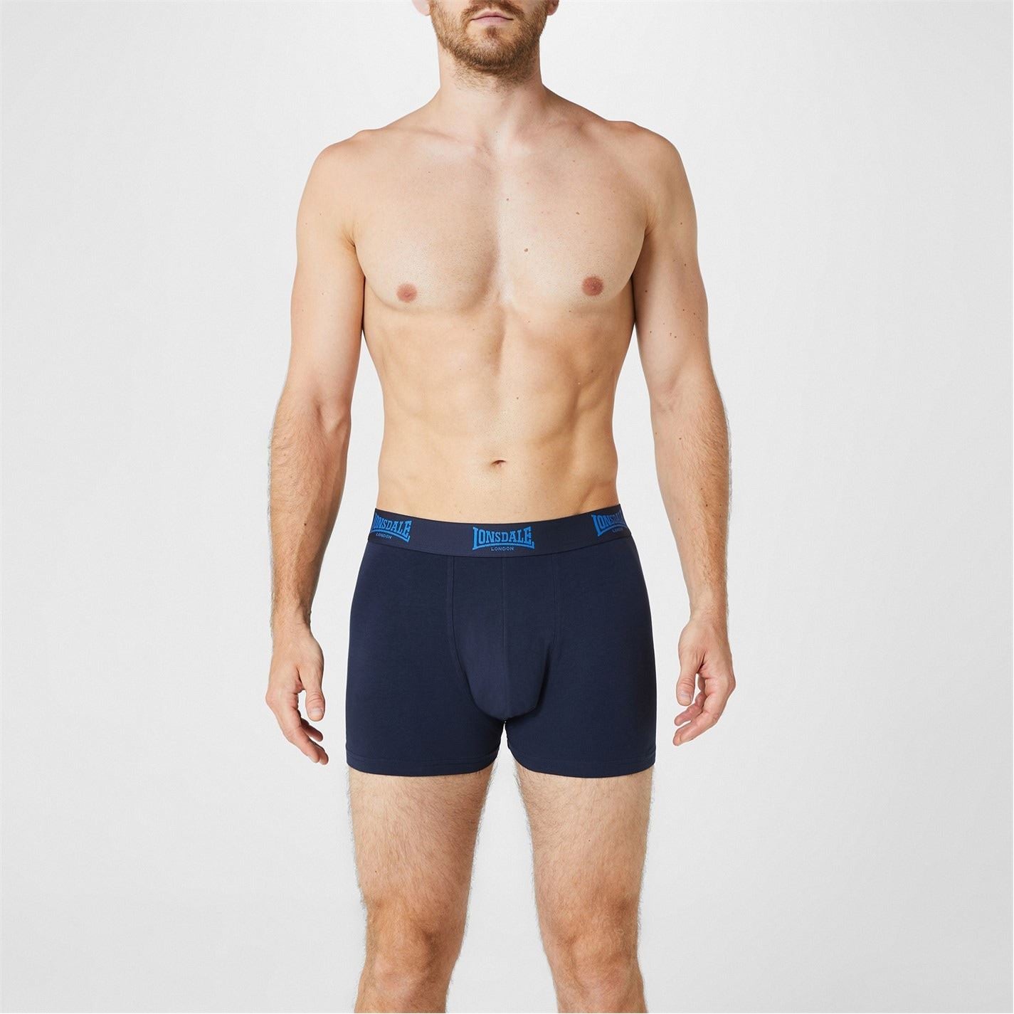 Lonsdale Mens 2 Pack Trunk