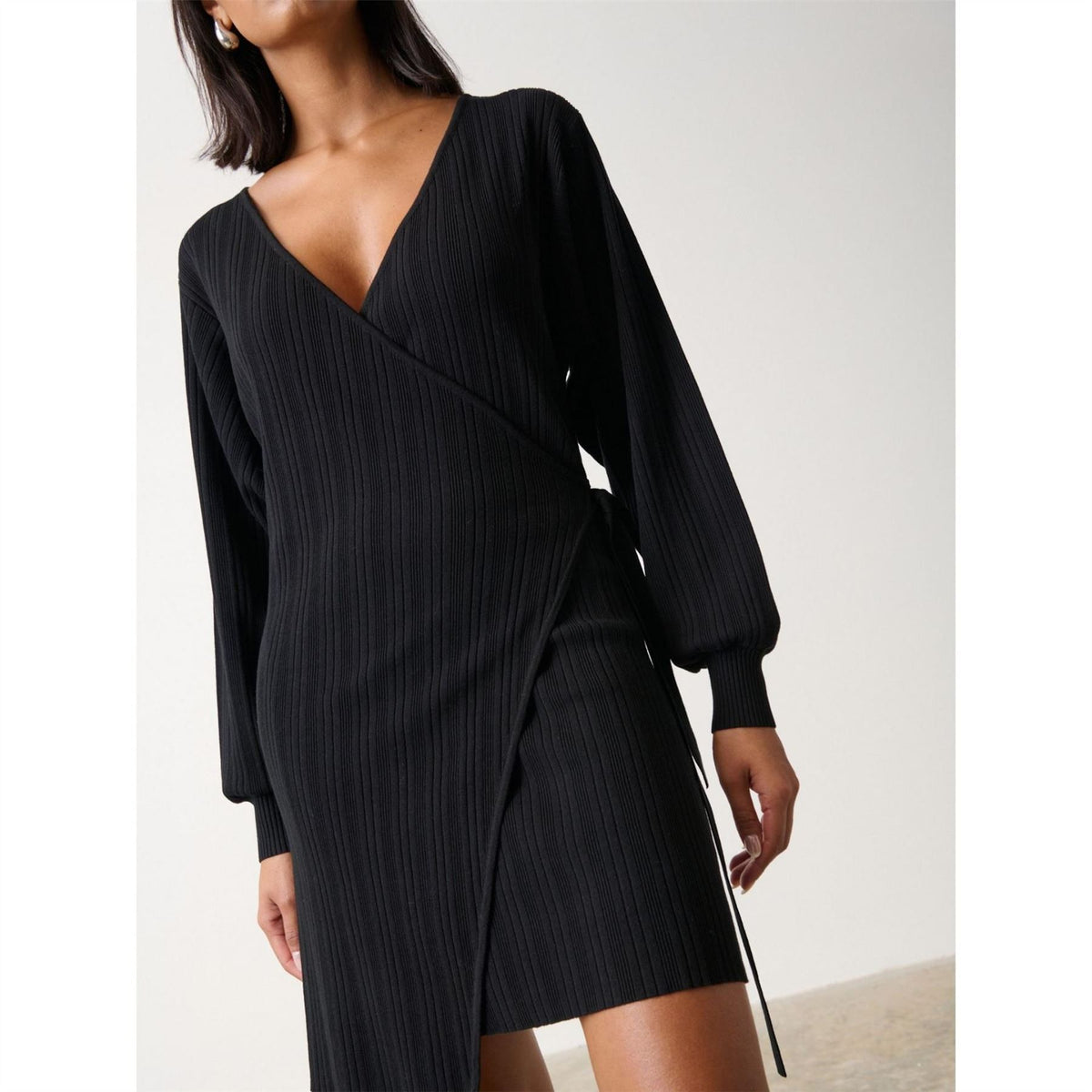 Pretty Lavish Plisse Mini Dress