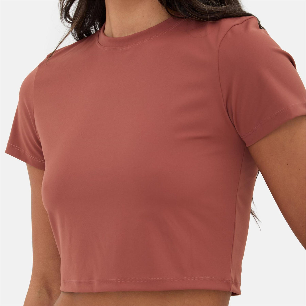 I Saw It First Sleeve Crop Top