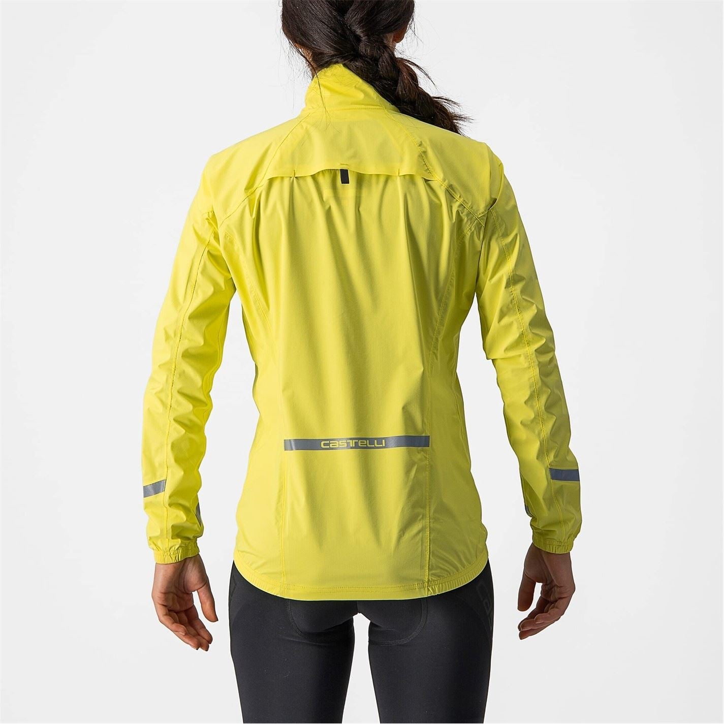 Castelli  Windproof Water Resistant Reflective Performance Cycling Jacket