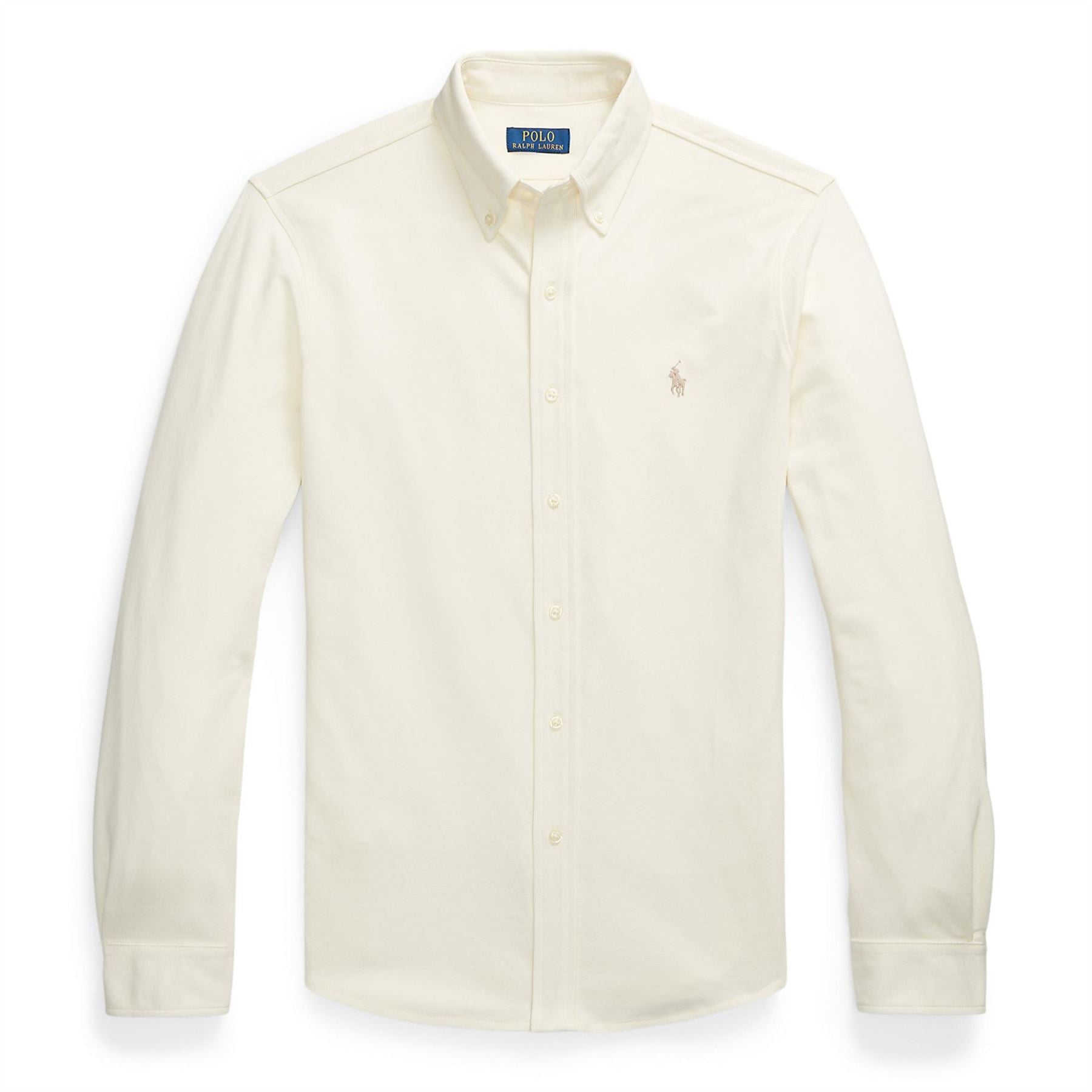 Polo Ralph Lauren Slim Fit Button Down Plain Shirt