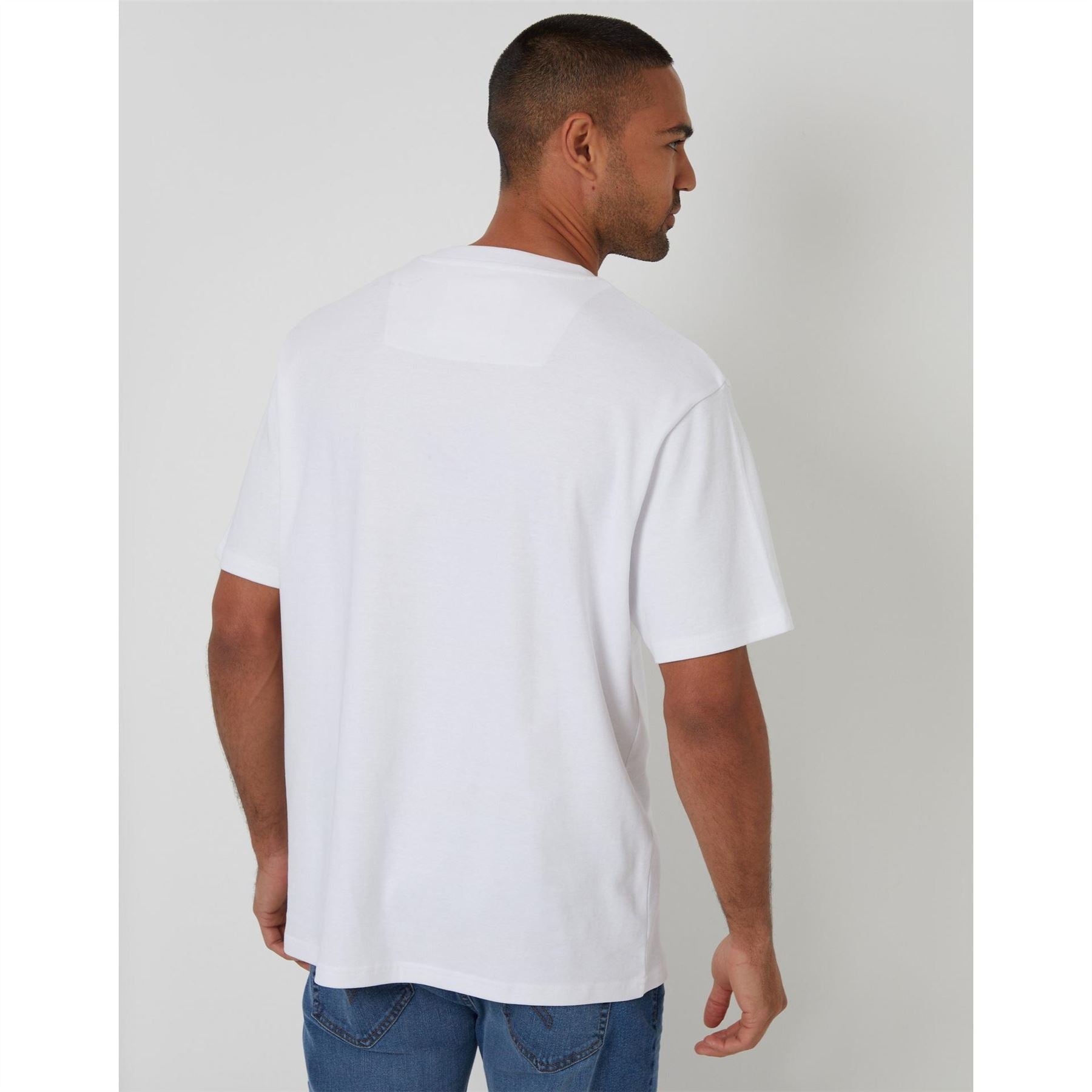 Threadbare Hyde Regular Fit Crew Neck T-Shirt