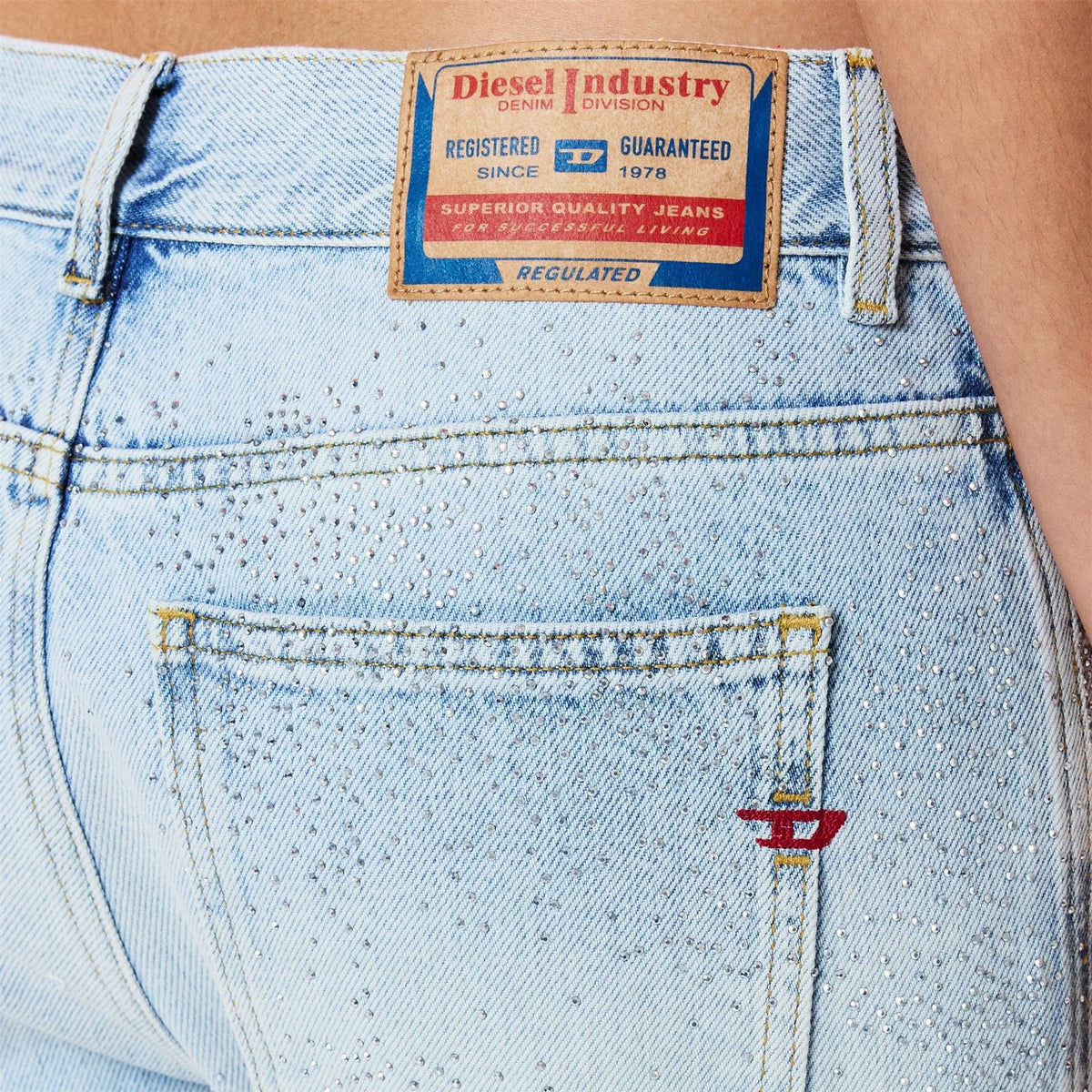 Diesel 2016 Straight Leg Jeans