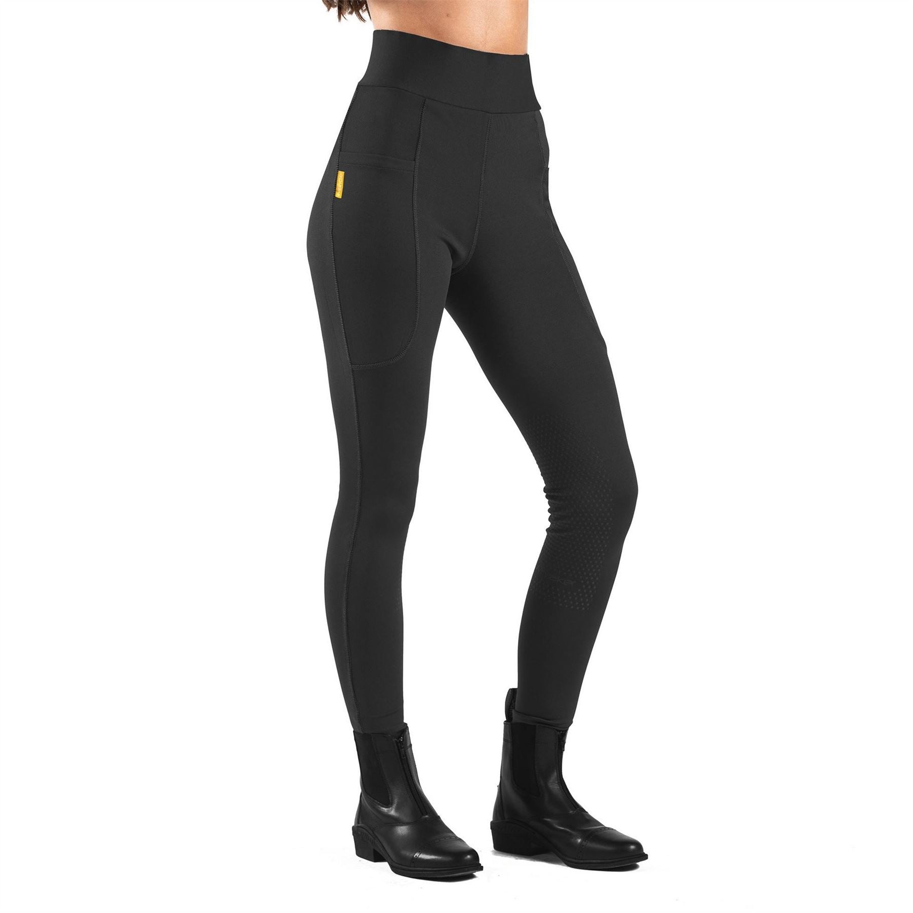 John Whitaker Whitaker Alderley Ladies Riding Tights With Silicone Knee Patches