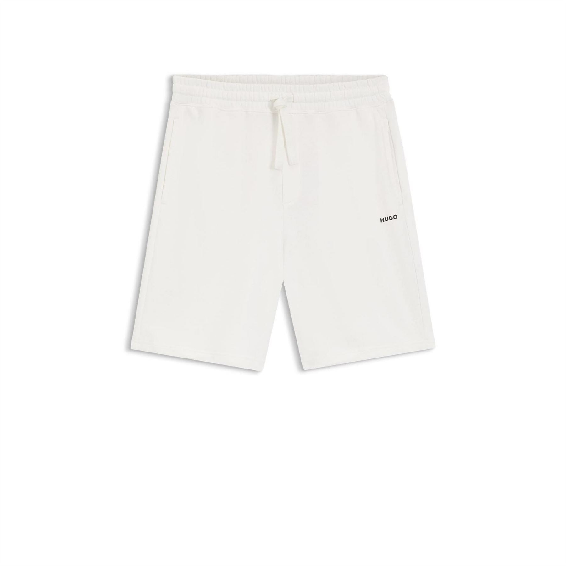 Hugo Relaxed Fit Logo Print Shorts