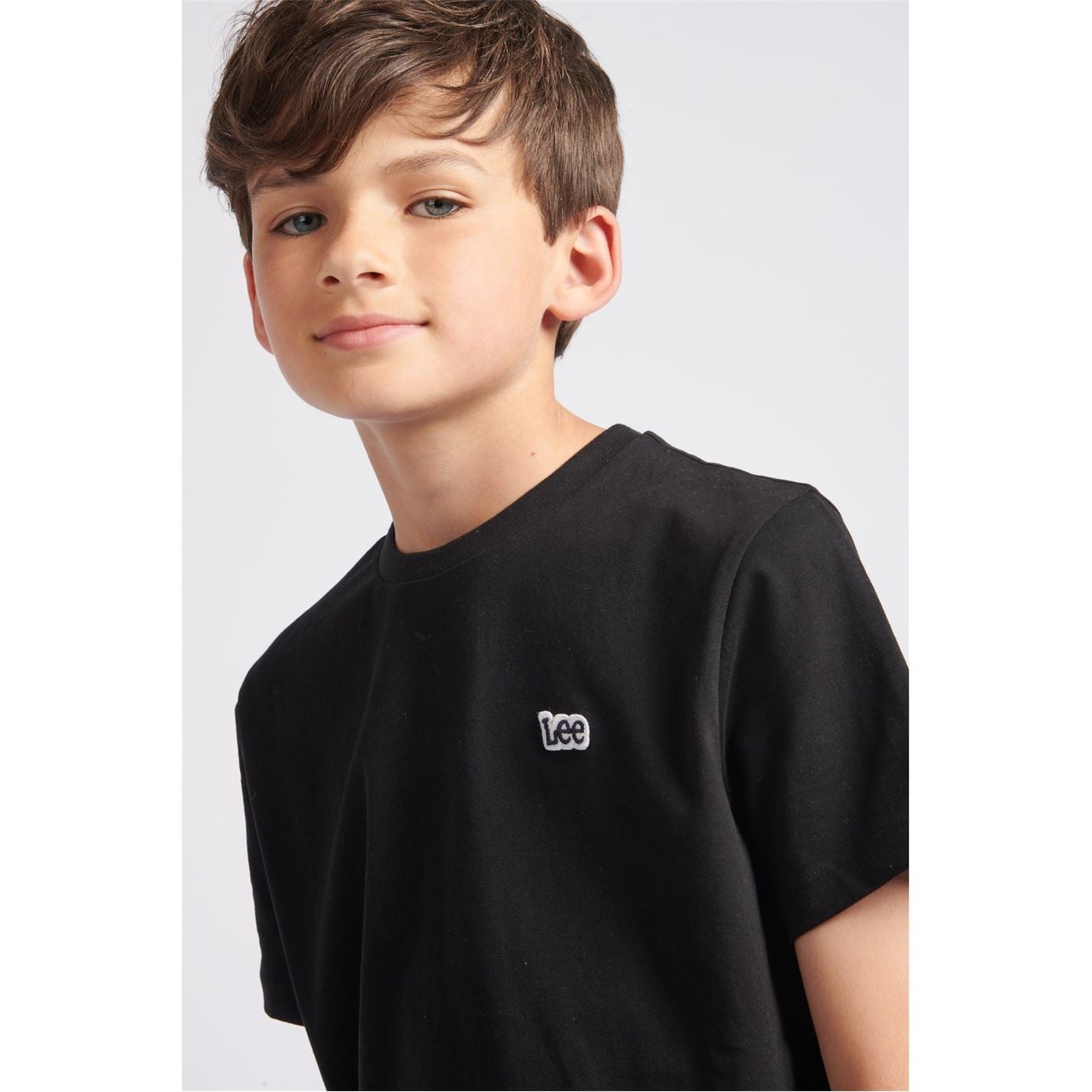 Lee Crew Neck Lettering Regular Fit T-Shirt