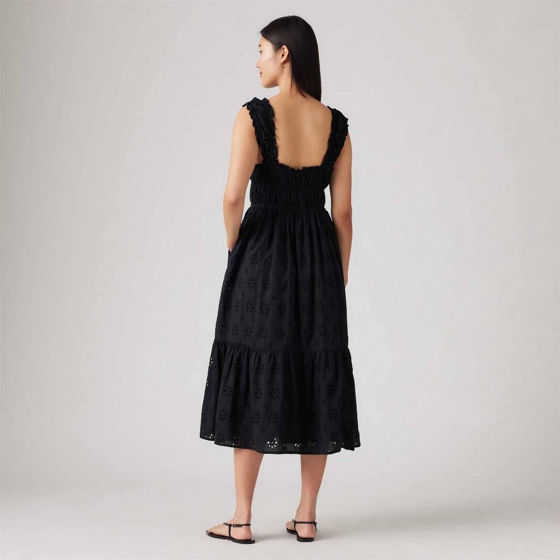 Levis Amaya Square Neck Sleeveless Maxi Dress