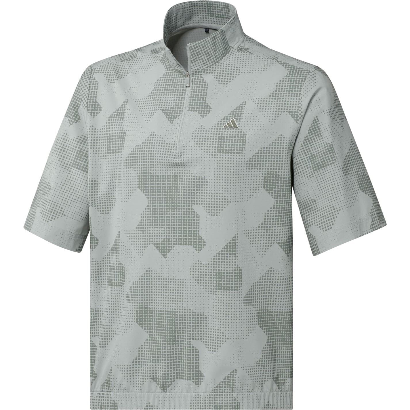 adidas Mens Go To Dwr Short Sleeve Half Zip Pullover