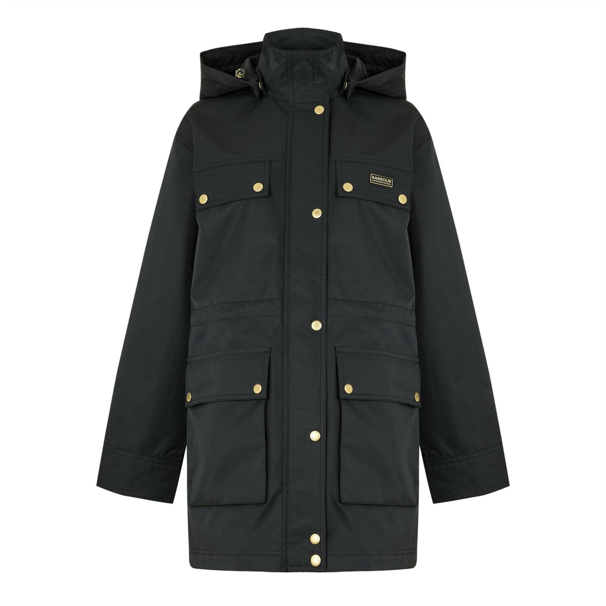 Barbour International Molina Cotton Full Zip Showerproof Anorak