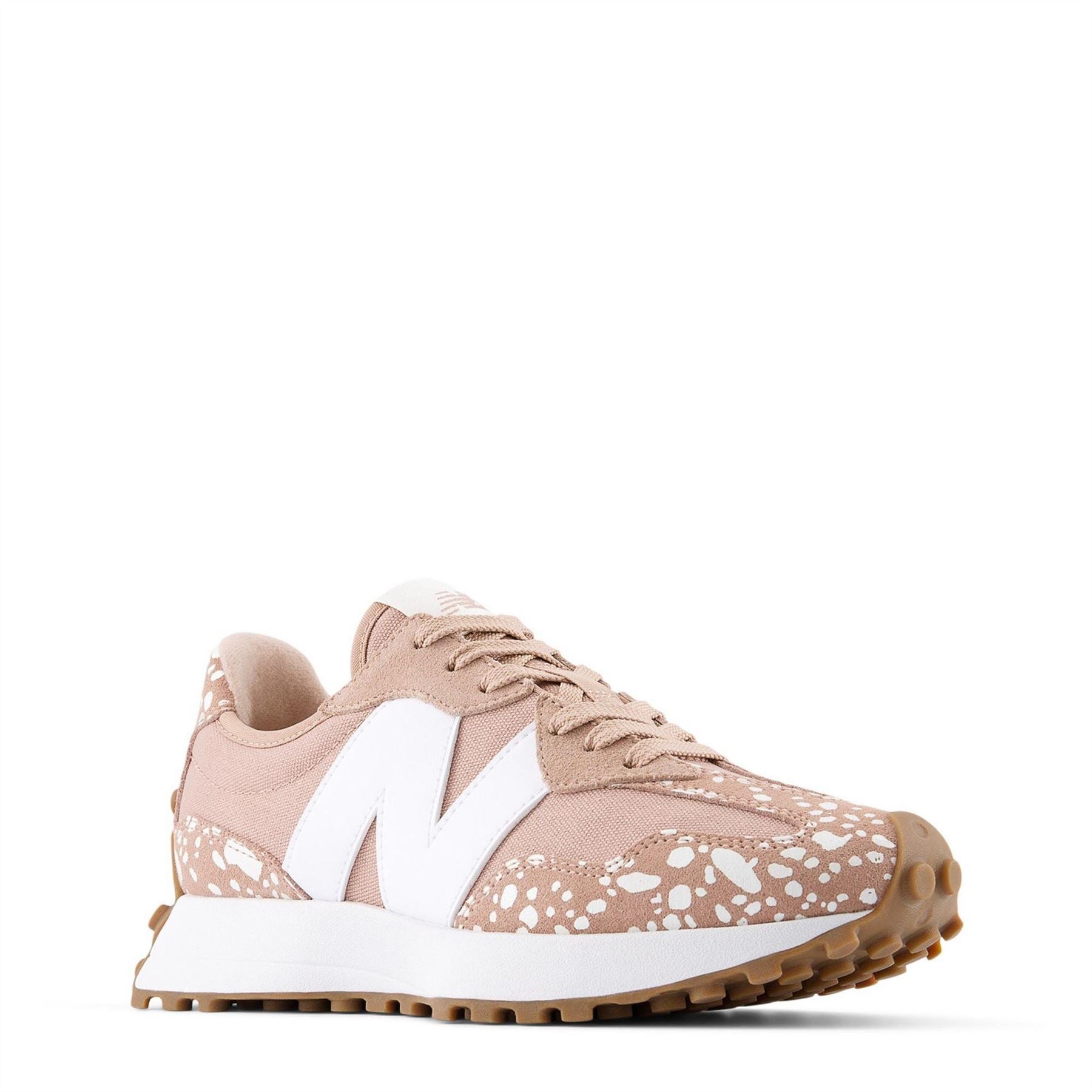 New Balance Balances 327 Animal Print Trainers