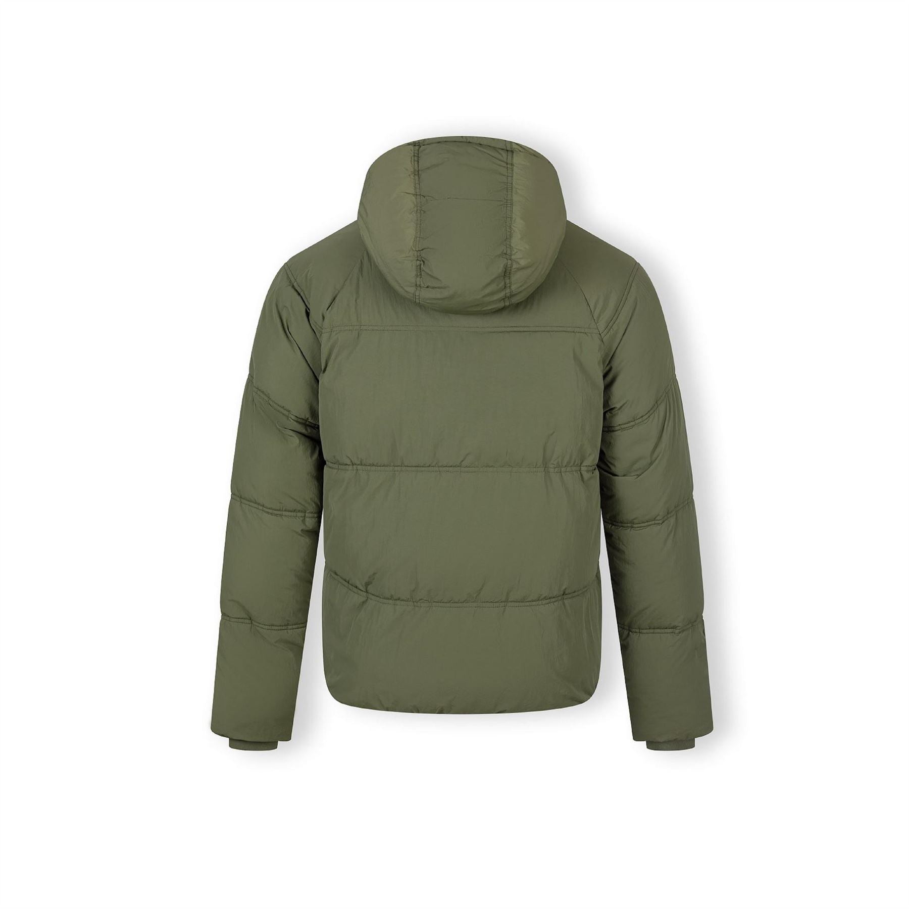 Minoti Boys Quilted Jacket With Raglan Sleeves Khaki